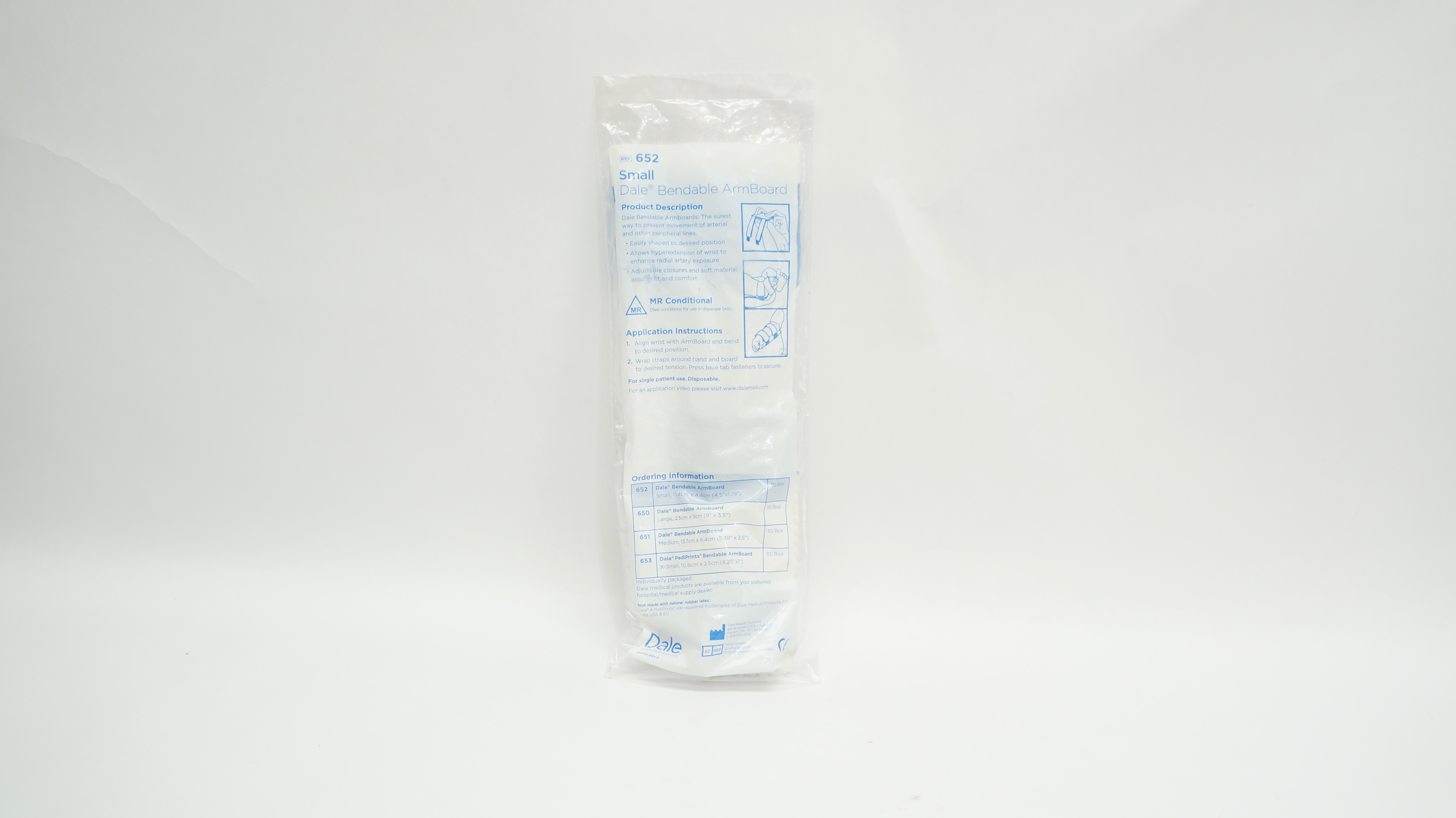 Dale 652 Bendable ArmBoard Small