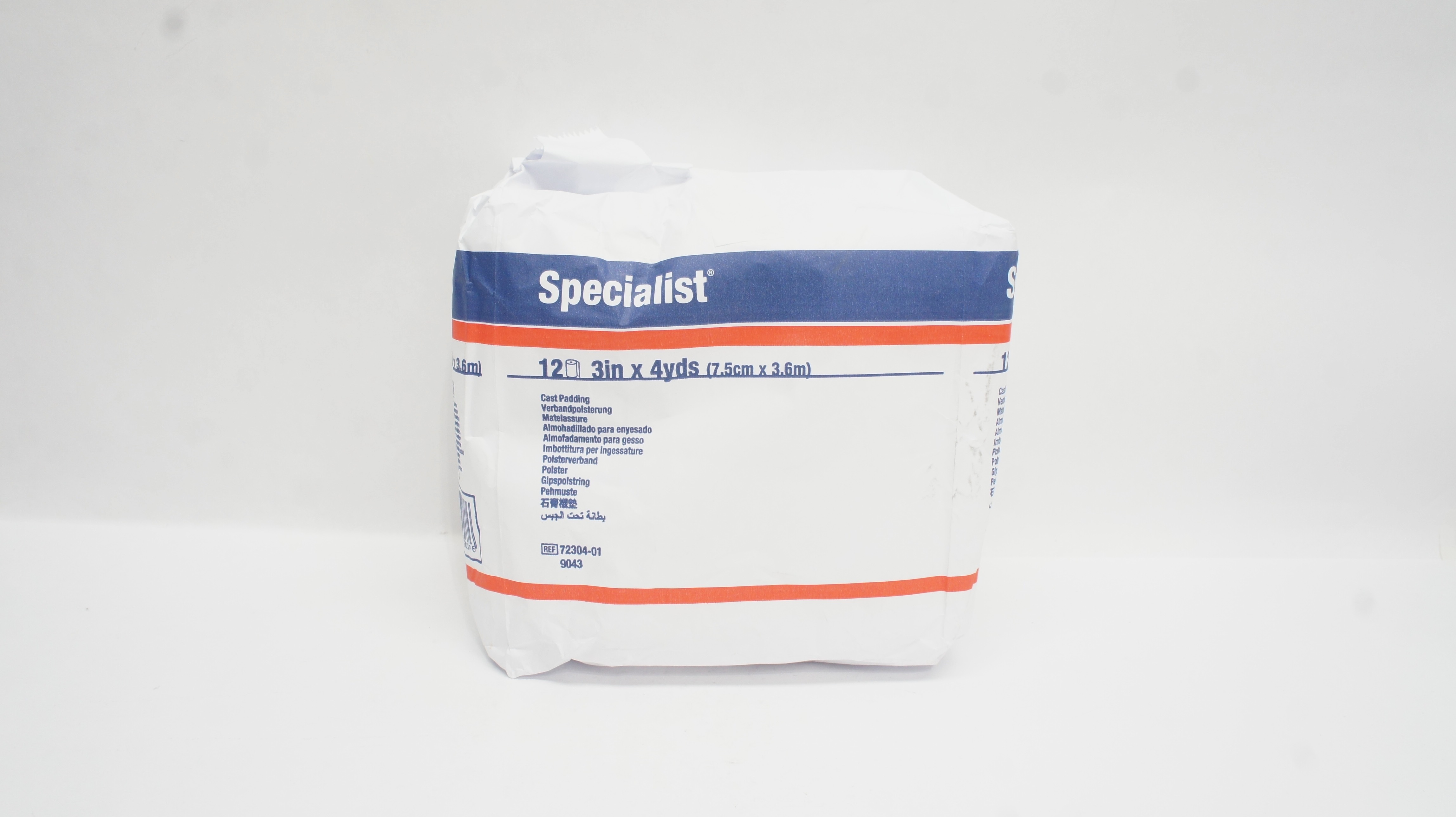 BSN Medical 72304-01/9043 Specialist Cast Padding 3inch x 4yds - Pack of 12