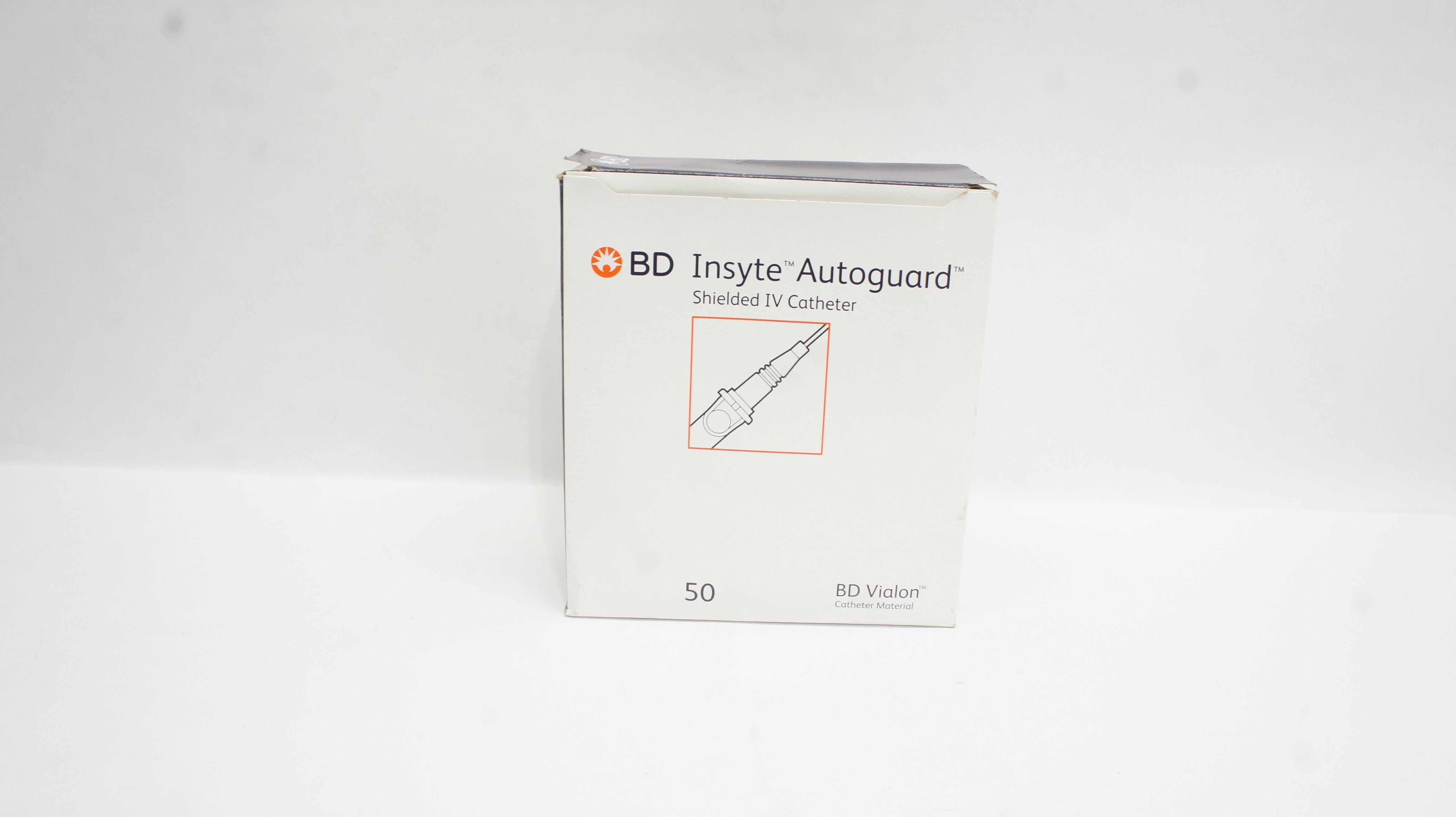 BD 381423 Insyte Autoguard Shielded IV Cath. 22Ga x 1inch 35ml/min-Box of 50