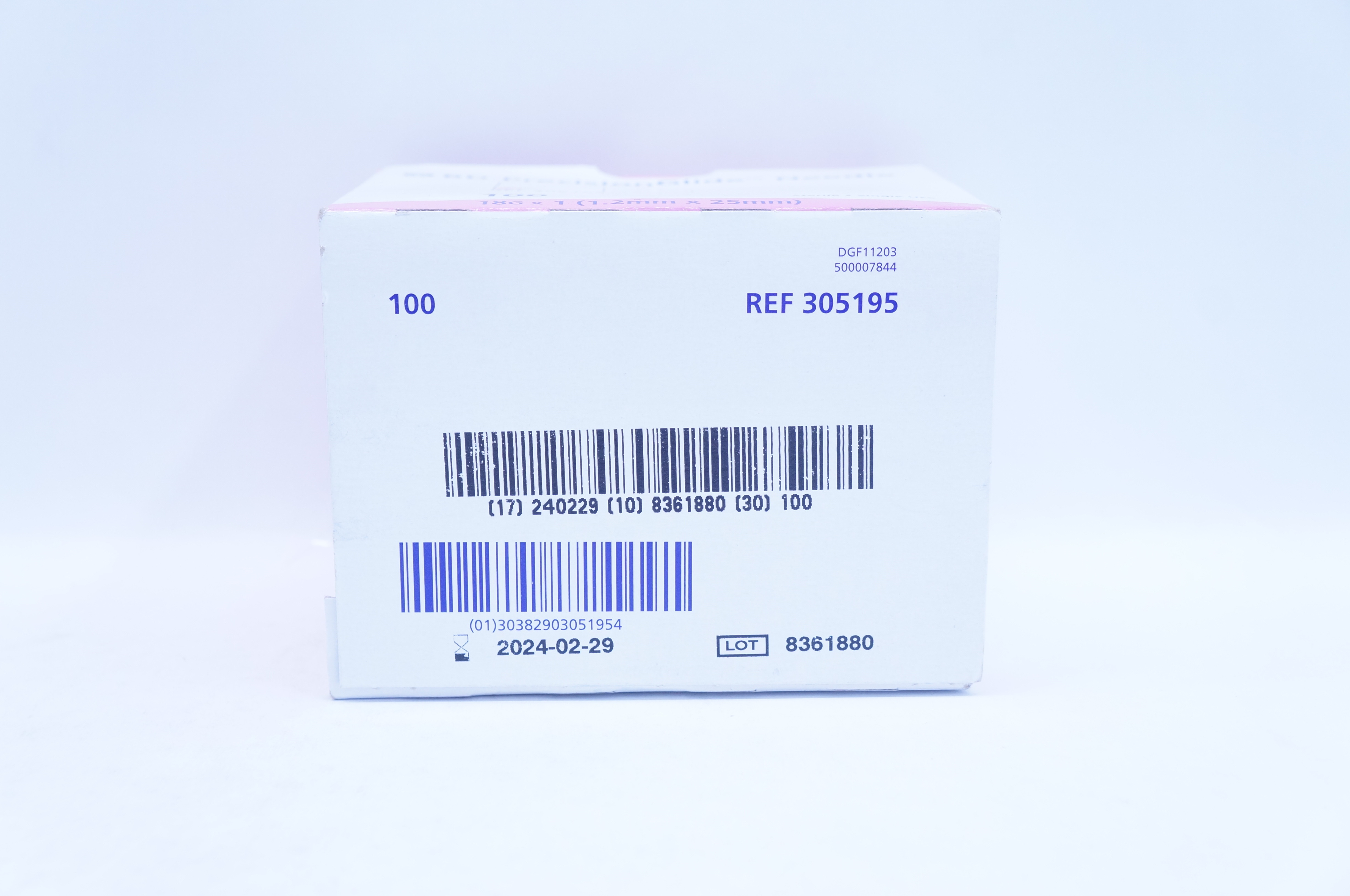 BD 305195 PrecisionGlide Ndle 18G x 1 - Box of 100