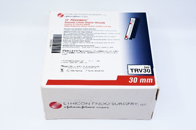 ETHICON TRV30 PROXIMATE Vascular Linear Stapler Reloads 30mm ~ Pack of 12 (x)