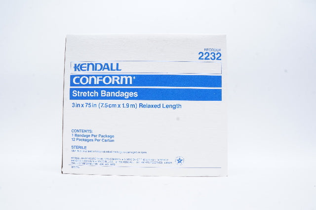Kendall 2232 CONFORM Stretch Bandages 3inch x 75inch - Box of 12