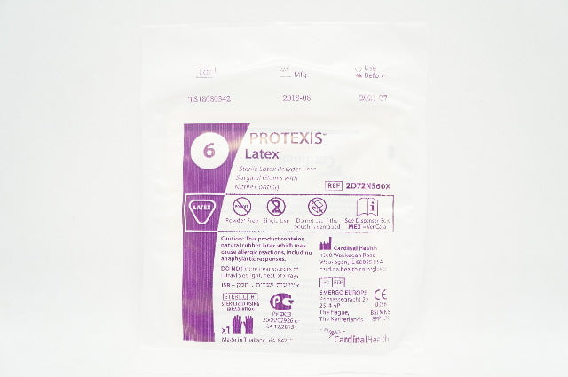 Cardinal Health 2D72NS60X Protexis Latex Powder-Free Gloves, Size 6 (x)