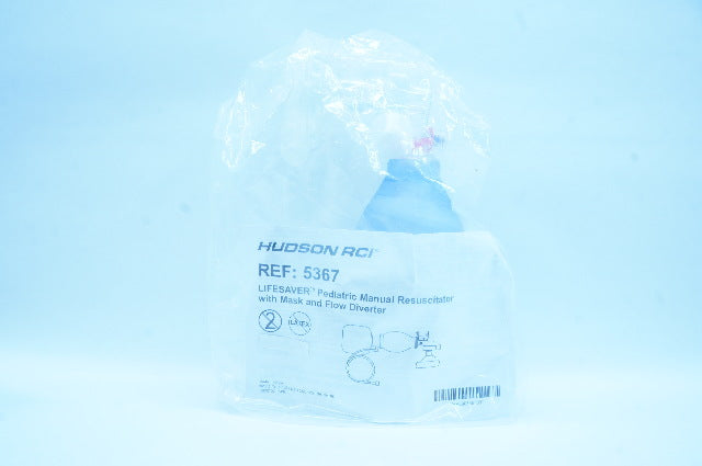 Teleflex 5367 Hudson RCI Lifesaver Pediatric Manual Resuscitator With Mask