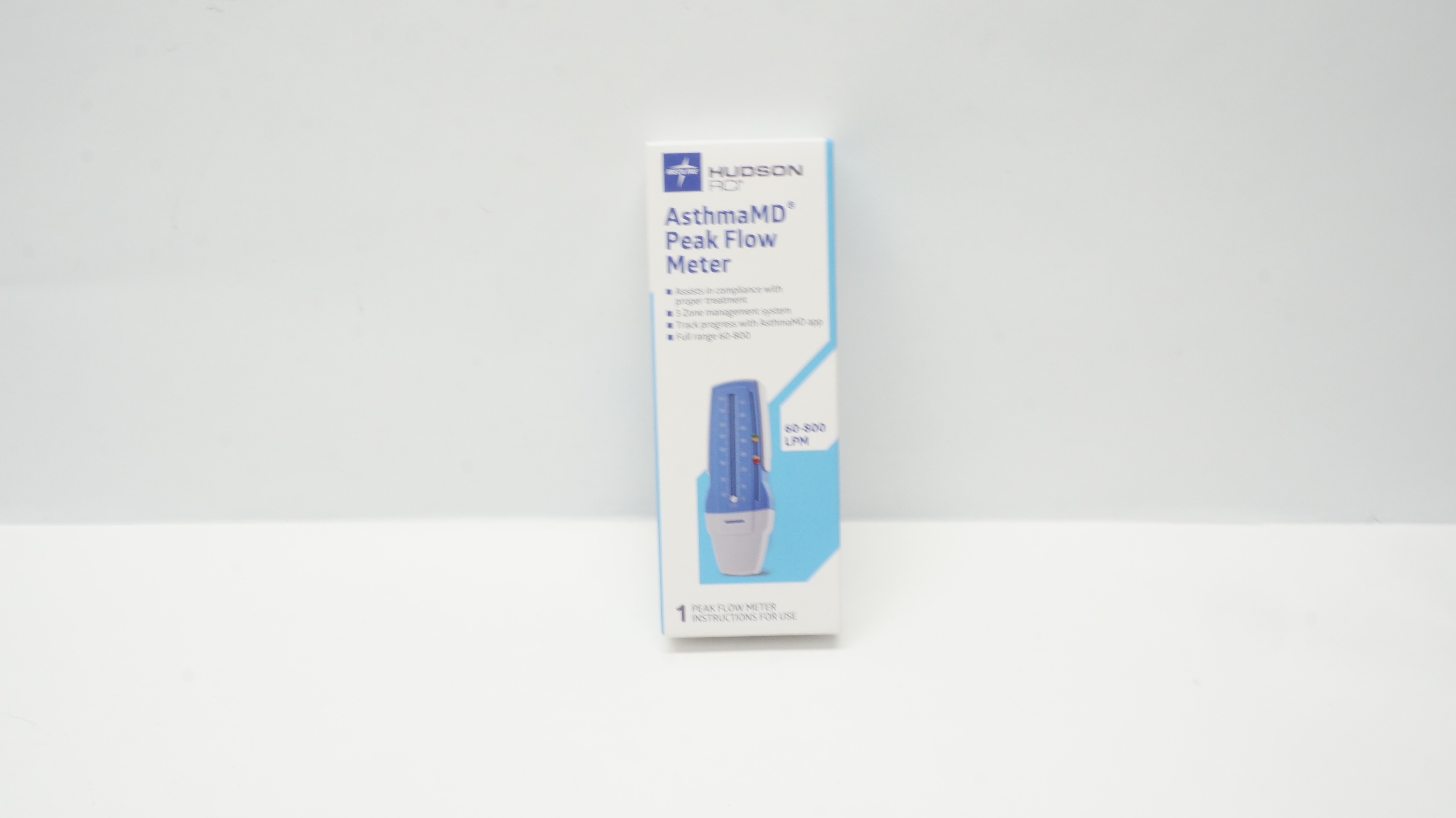 Medline HUD1802 Hudson Asthma MD Peak Flow Meter 60-800LPM