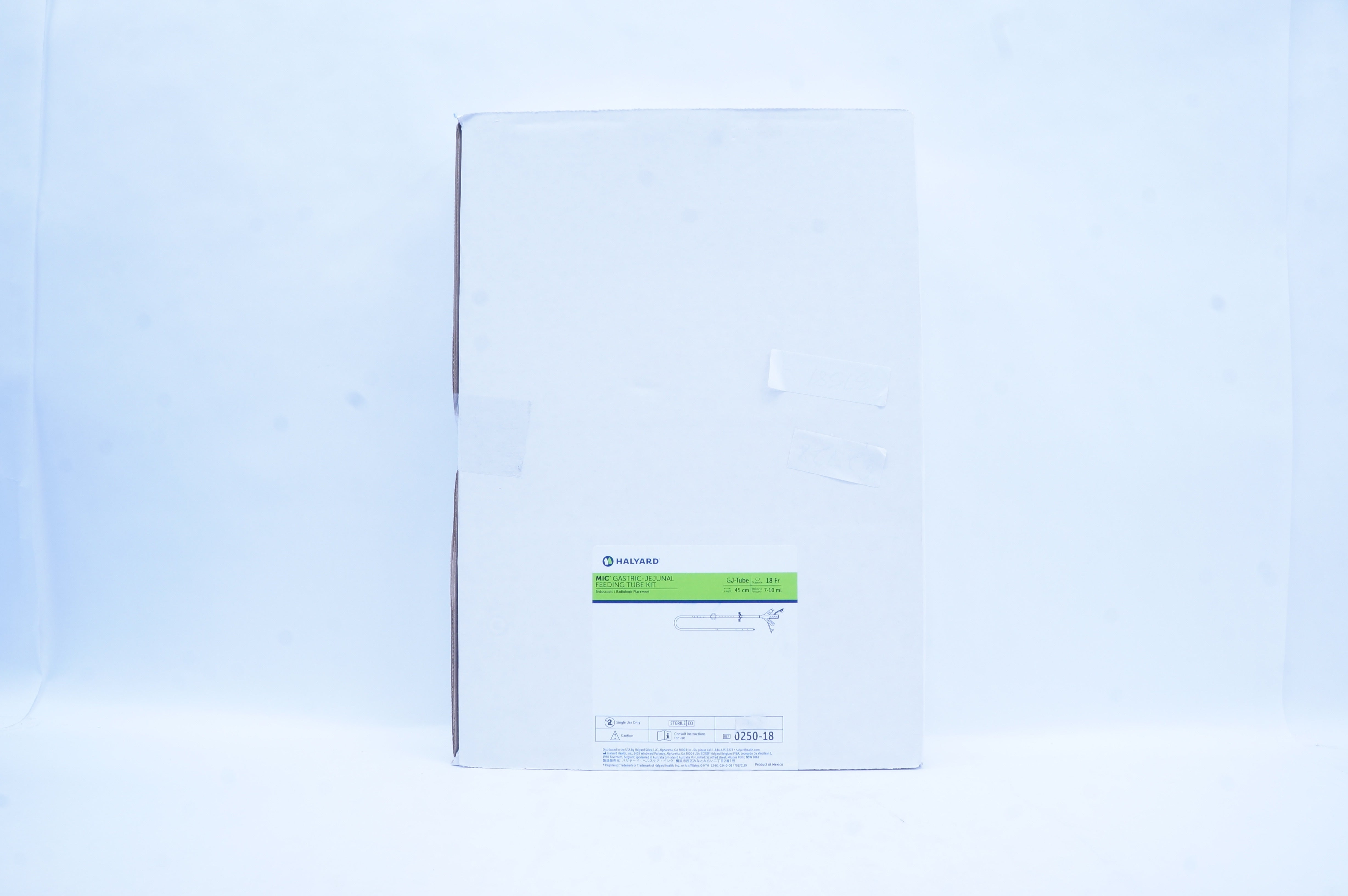 Halyard 0250-18 MIC Gastric-Jejunal Feeding Tube Kit GJ-Tube 18Fr x 30cm (x)