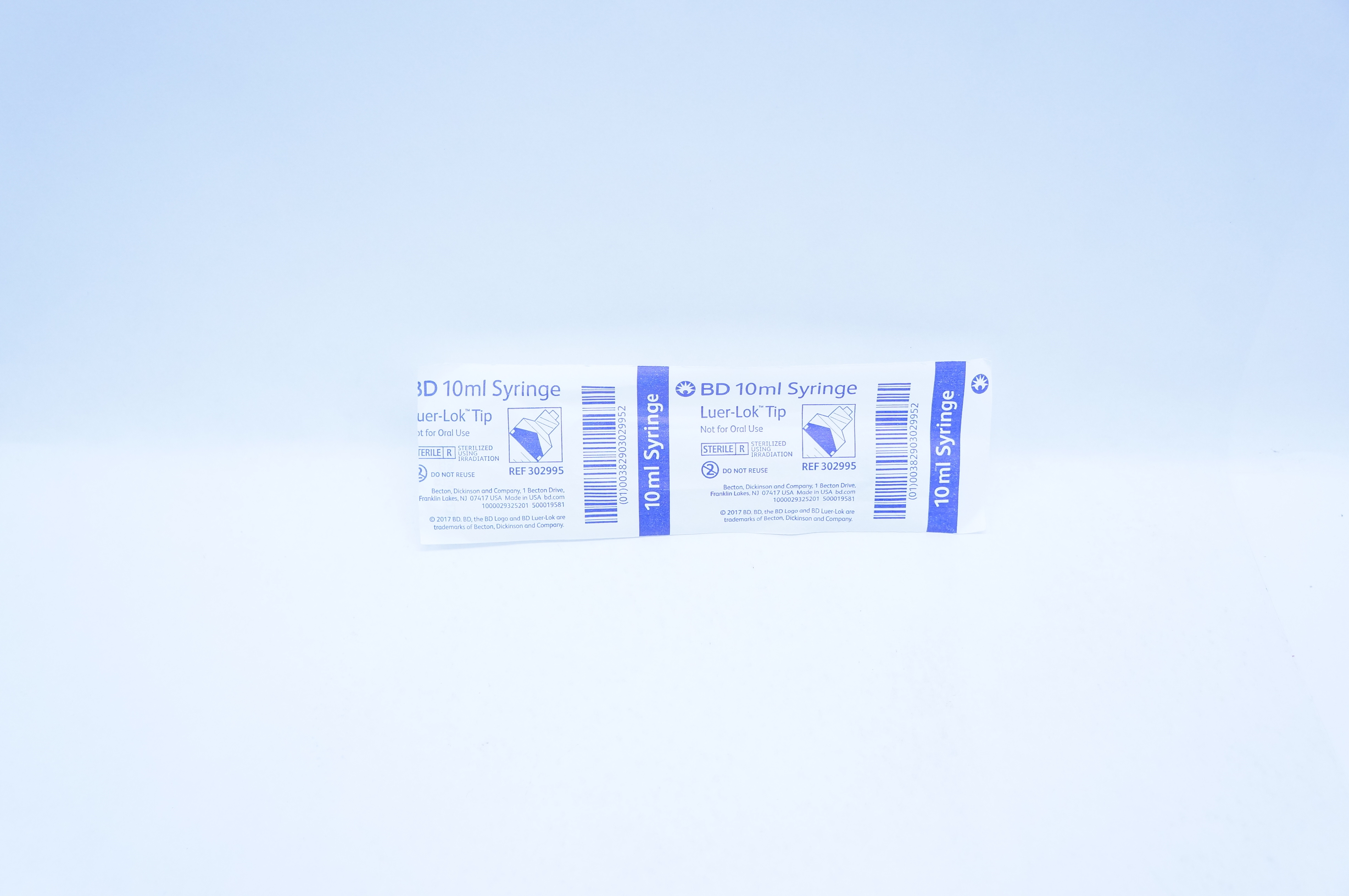 BD 302995 10ml Syringe Luer-Lok Tip