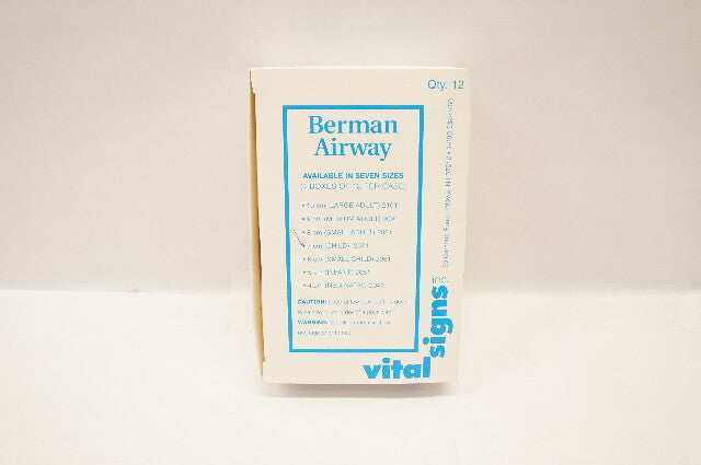 Vital Signs 2071 Berman Airway 7cm (Child) - Case of 48