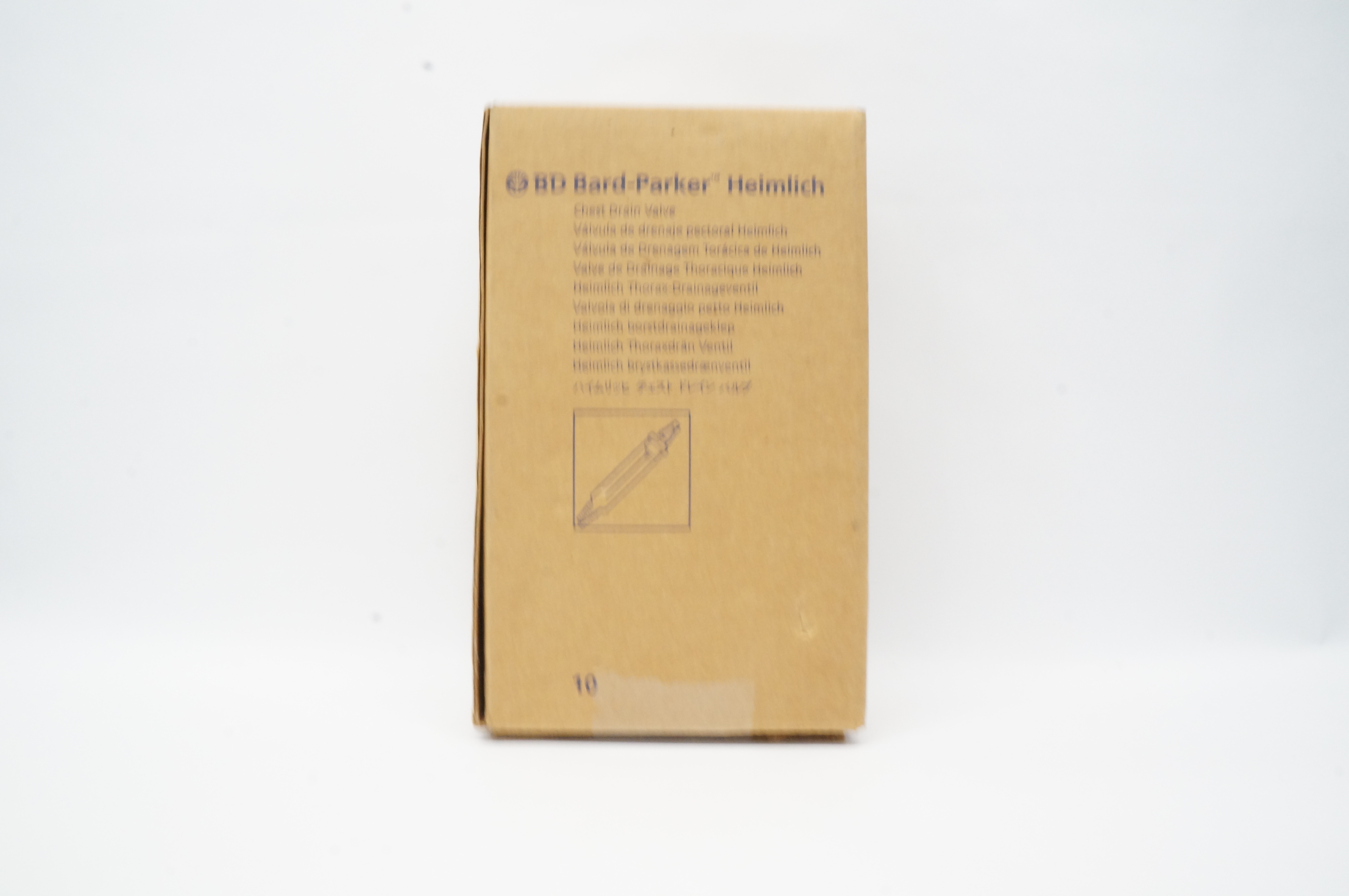 BD 373460 Bard-Parker Heimlich Chest Drain Valve (x) - Box of 10