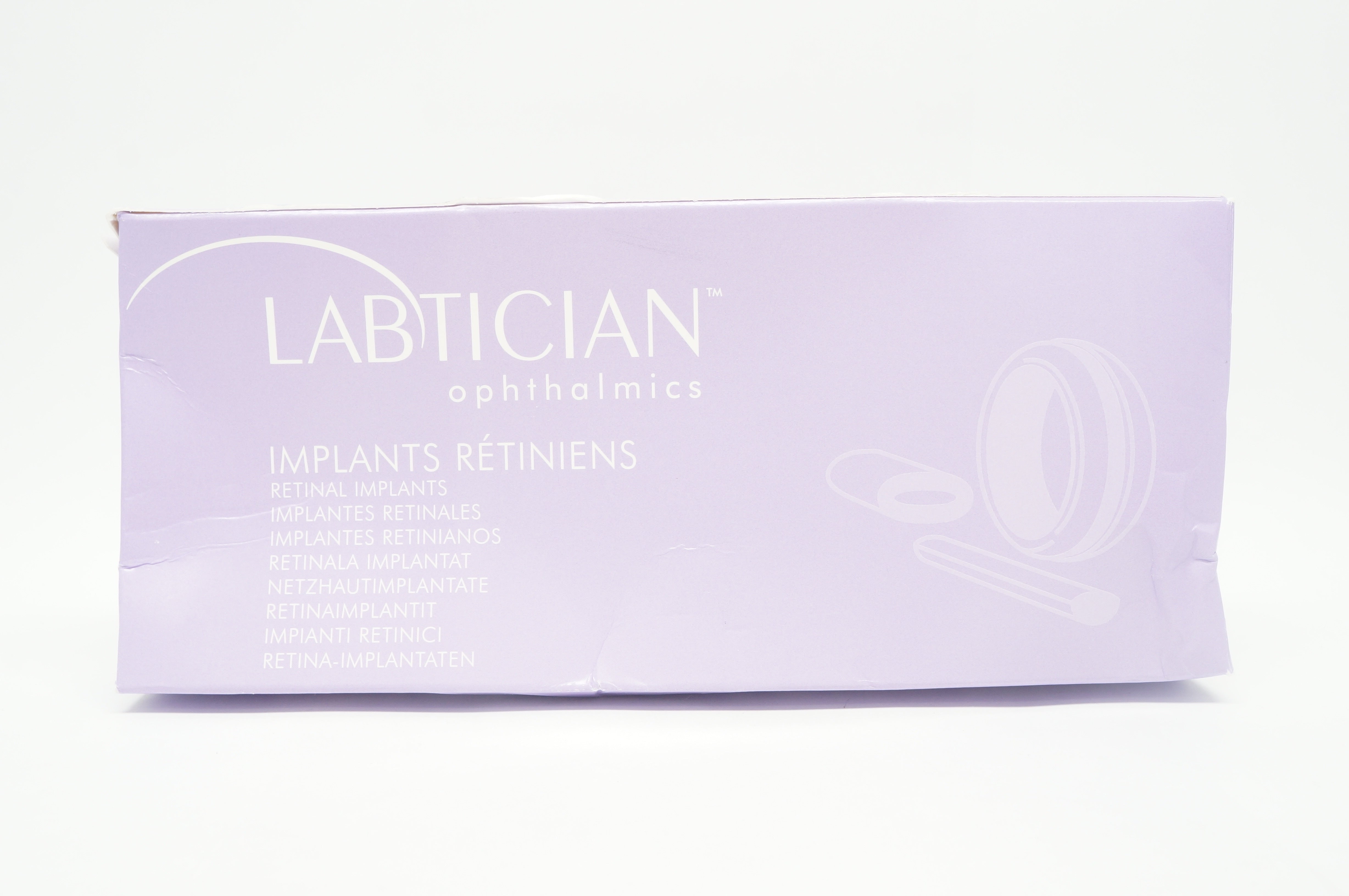Labtician Ophthalmics S 2971 Retinal Implants Style #42 Strip 4.0mm (x)-Box of 3