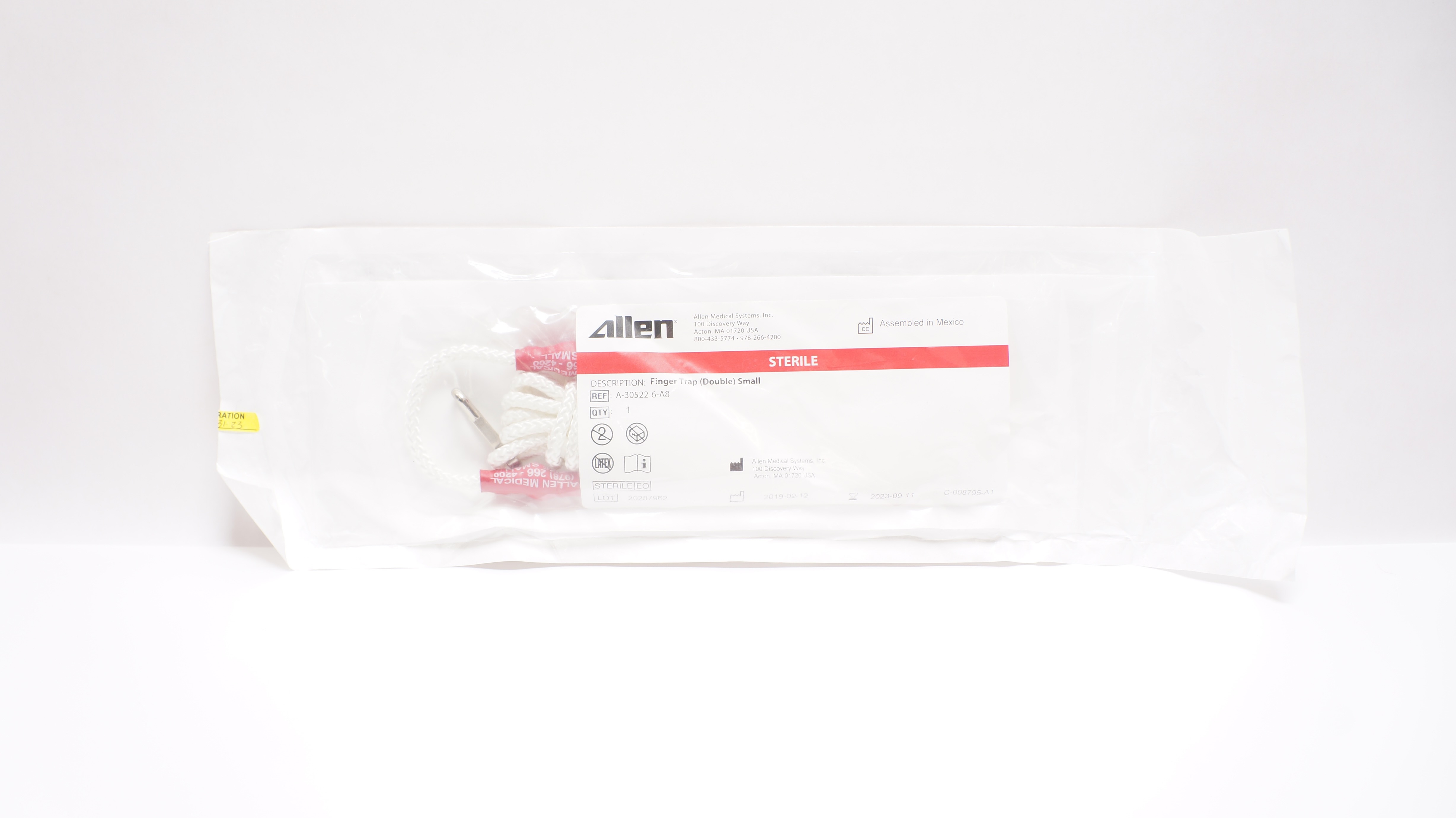 Allen Medical A-30522-6-A8 Finger Trap (Double) Small (x)