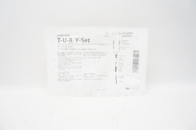 ICU Medical 6543-01 T-U-R Y-Set Nonvented Set for Transurethral Resection 96inch