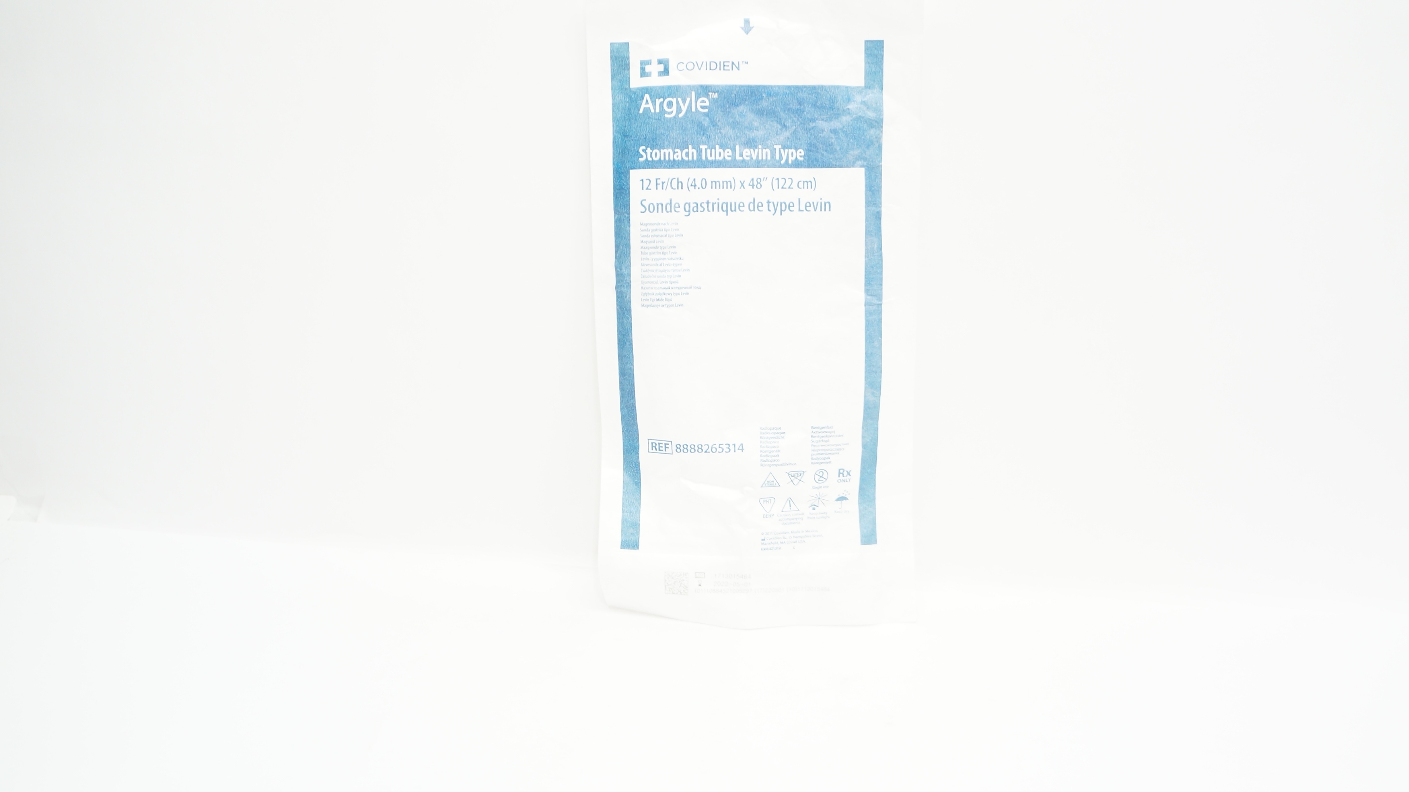 Covidien 8888265314 Argyle Stomach Tube Levin Type 12Fr/Ch x 48inch (x)