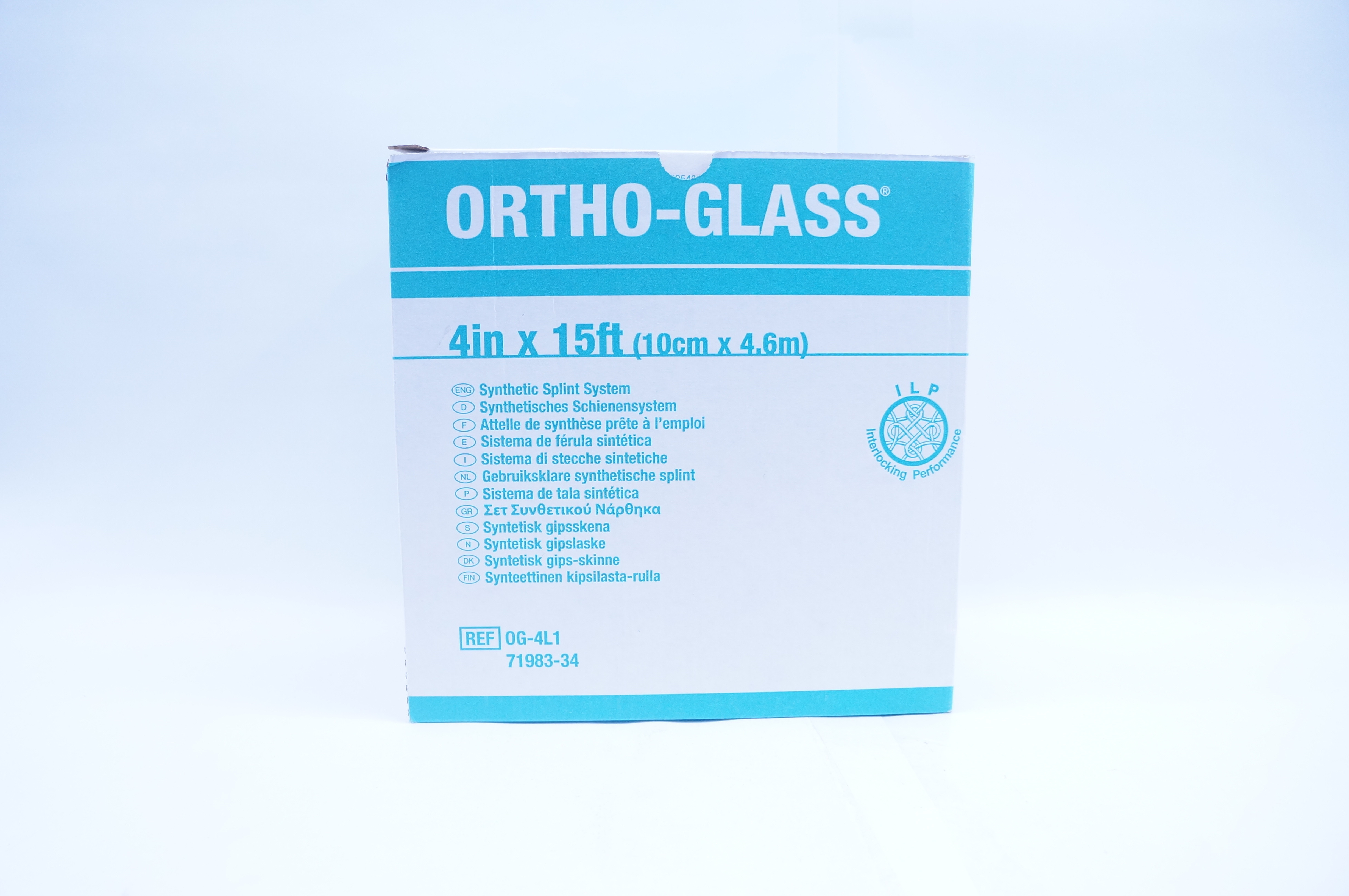 BSN Medical OG-4L1 Ortho-Glass Synthetic Splint System 4inch x 15ft (x)