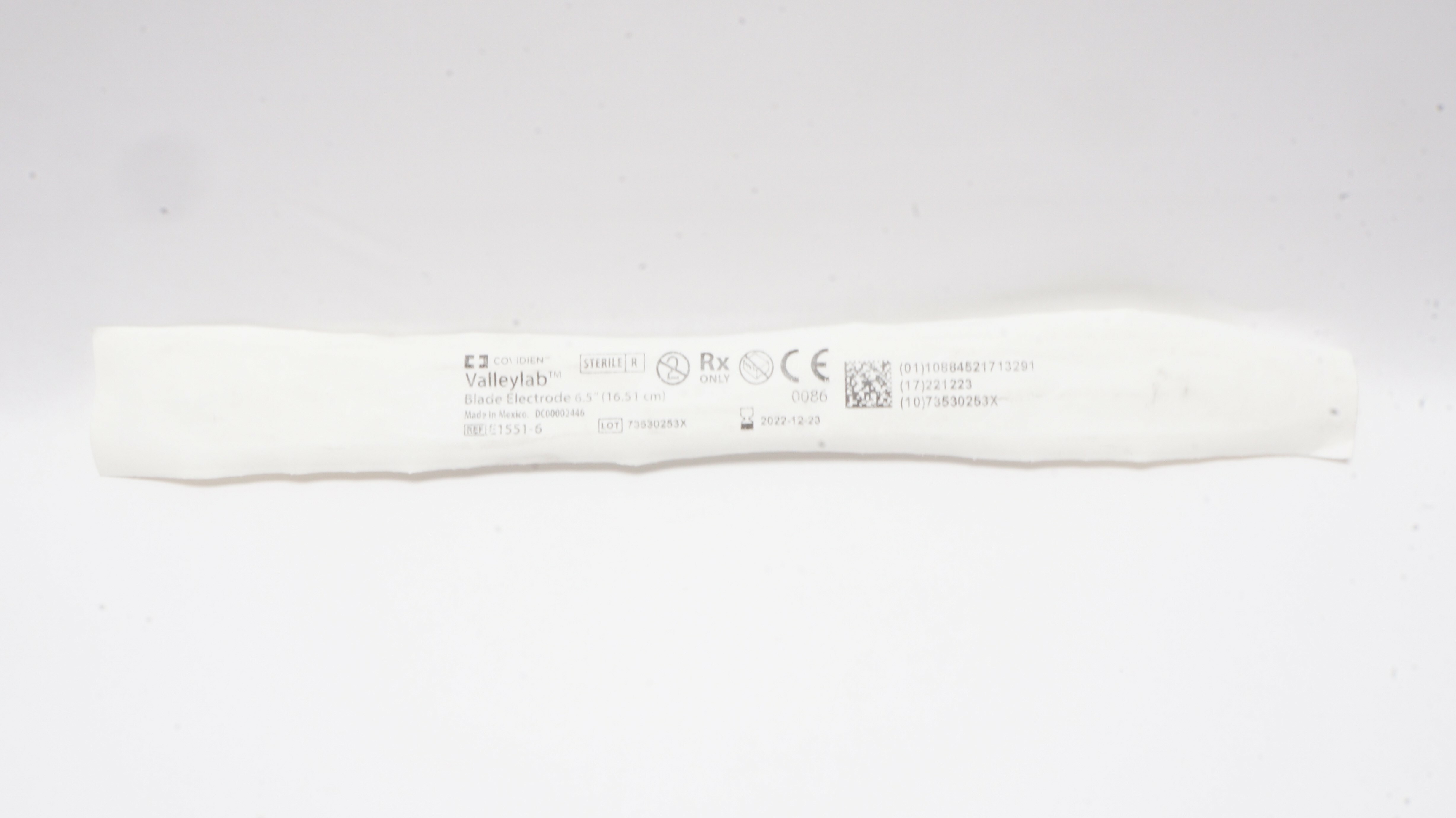 Covidien E1551-6 Valleylab Blade Electrode 6.5inch (x)