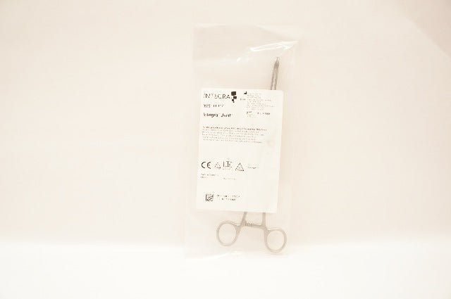 Integra 114-107 Jarit Foerster Sponge Holding Forceps, Straight, 9-3/4inch