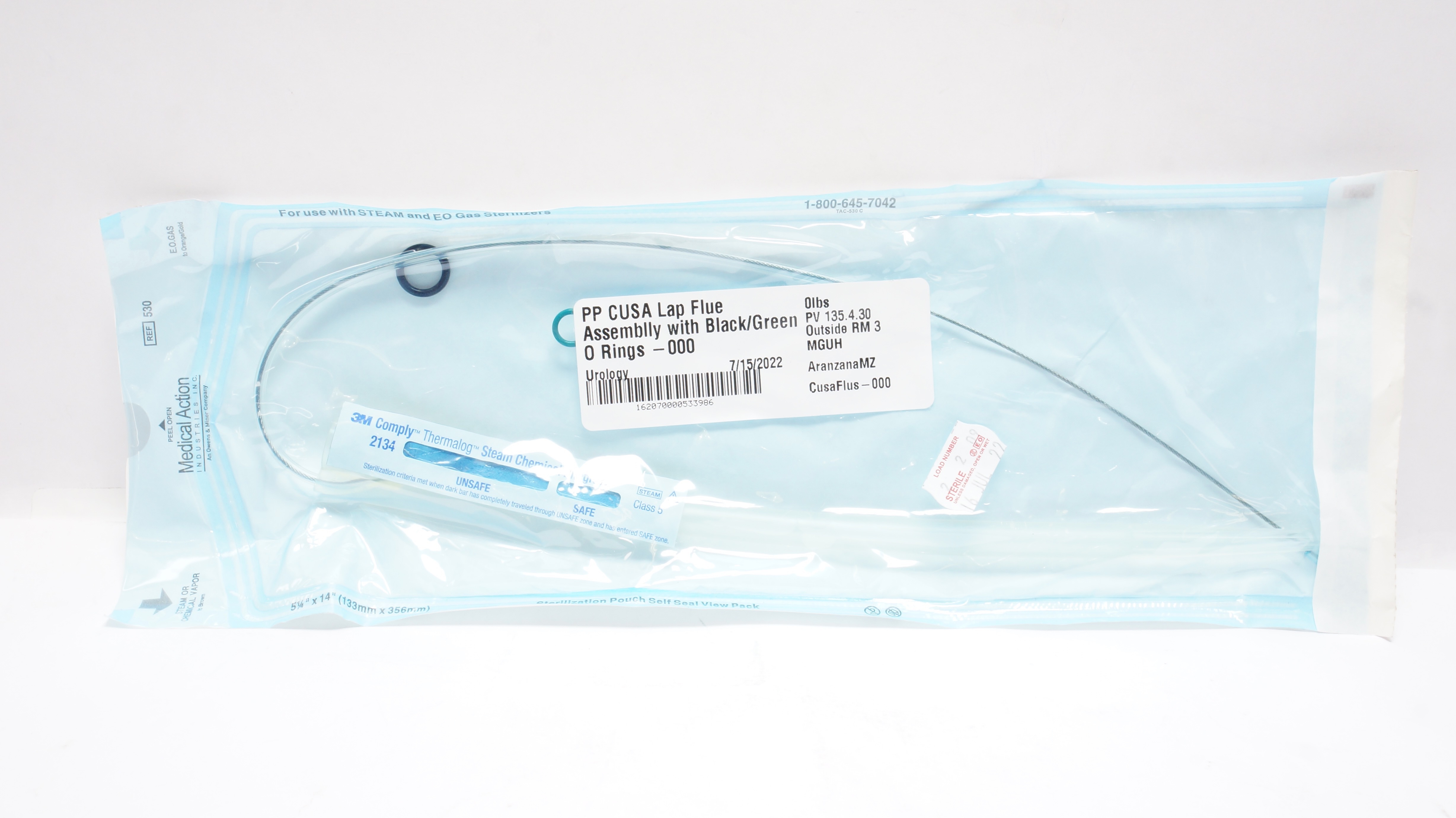 3M 2134 Comply Thermalog Steam Chemical Integrator Class 5 (x)