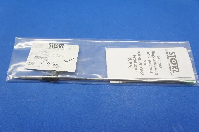 Karl Storz 30310MWS Clickline Scissors, Curved Serrated Blades,Insert/Outer Tube
