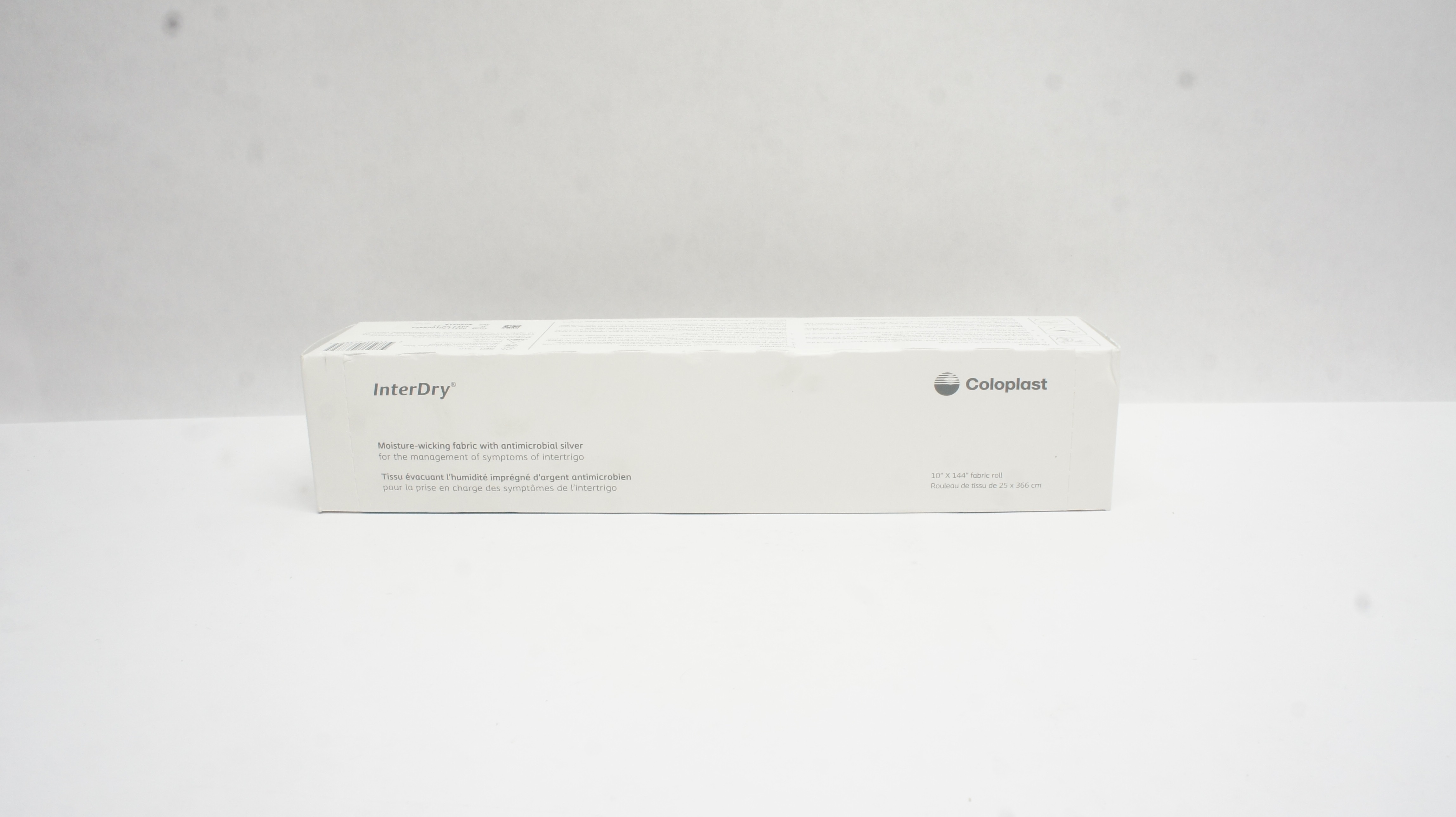 Coloplast 7910 InterDry Moisture-Wicking Fabric W/Antimicrobial Silver 10x144in