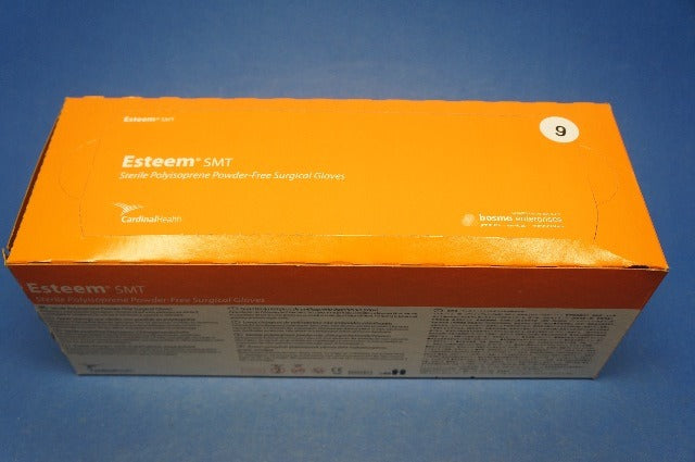 Cardinal Health 2D72PT90 CARE Esteem SMT Surgical Gloves Size 9 (x) ~ Box of 200