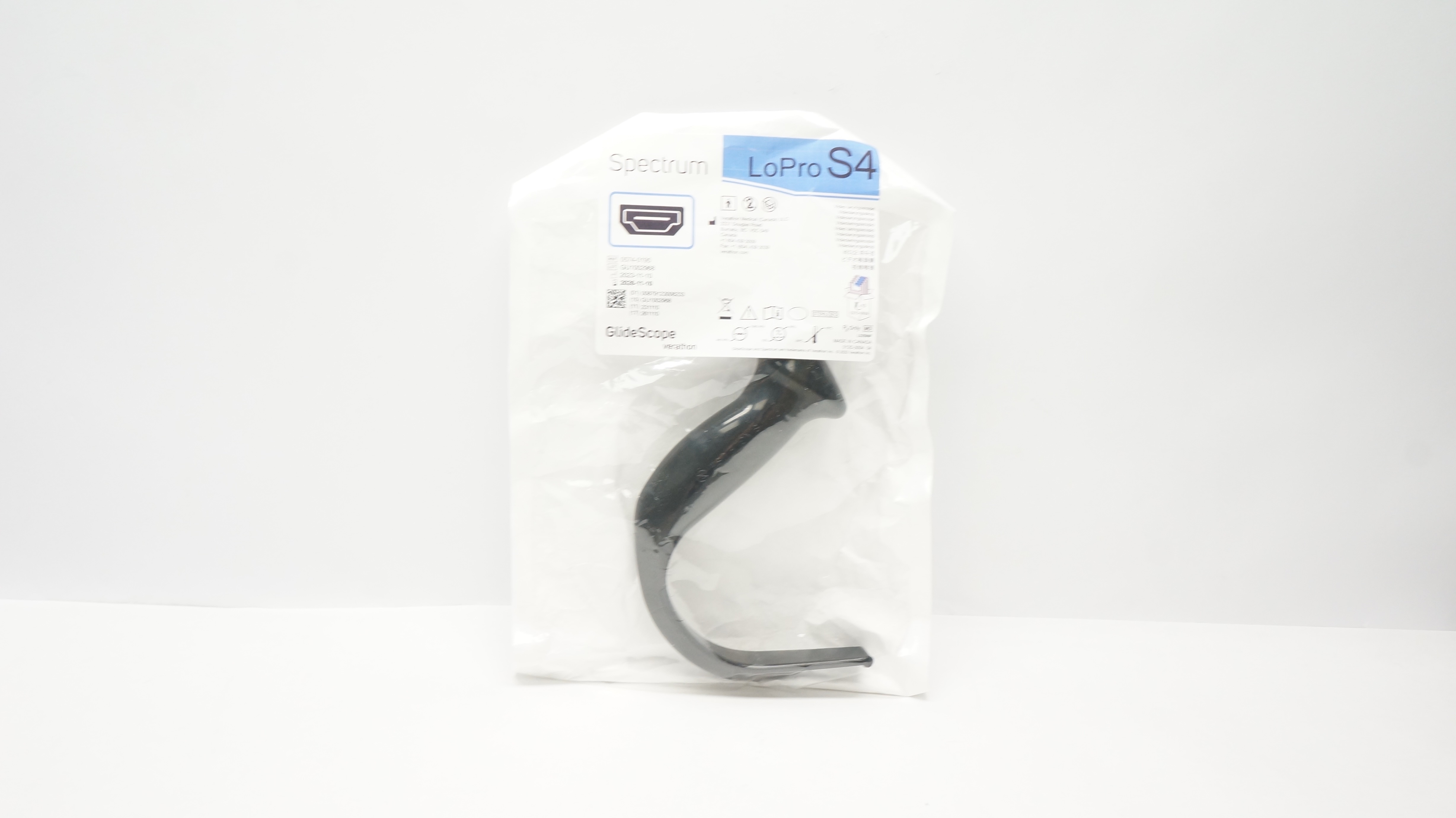 Verathon 0574-0195 GlideScope Spectrum LoPro S4 Video Laryngoscope
