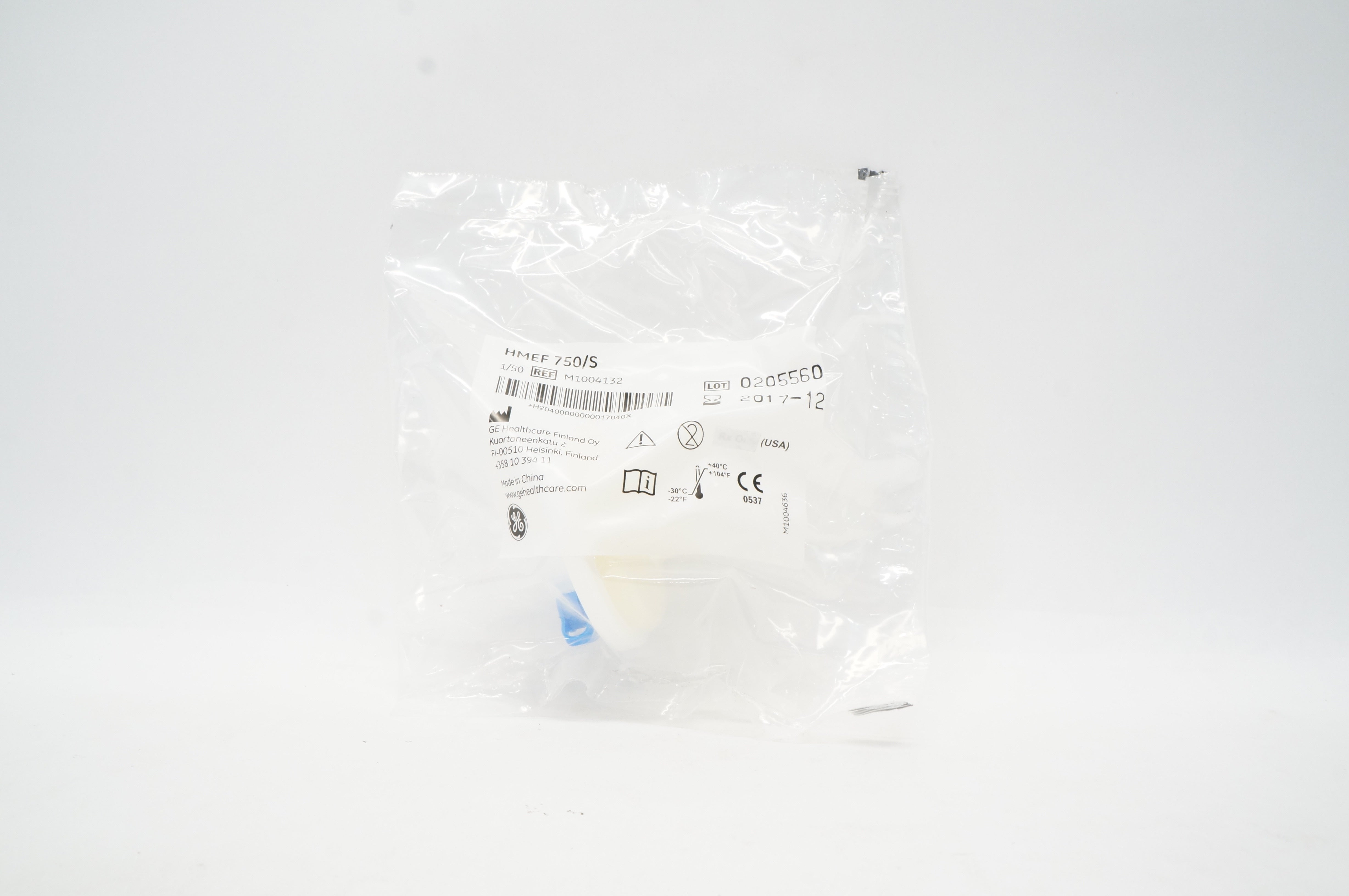 Vyaire M1004132 Heat and Moisture Exchanger with Filter AirLife HMEF 750/S 27 mg