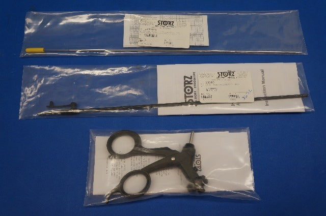 Karl Storz 33351MS Click Line MANHES Dissecting and Grasping Forceps, Size 5 mm