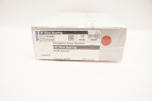 Biomet 183482 Vanguard CR Tib Bearing 87/91 x 12mm (x)