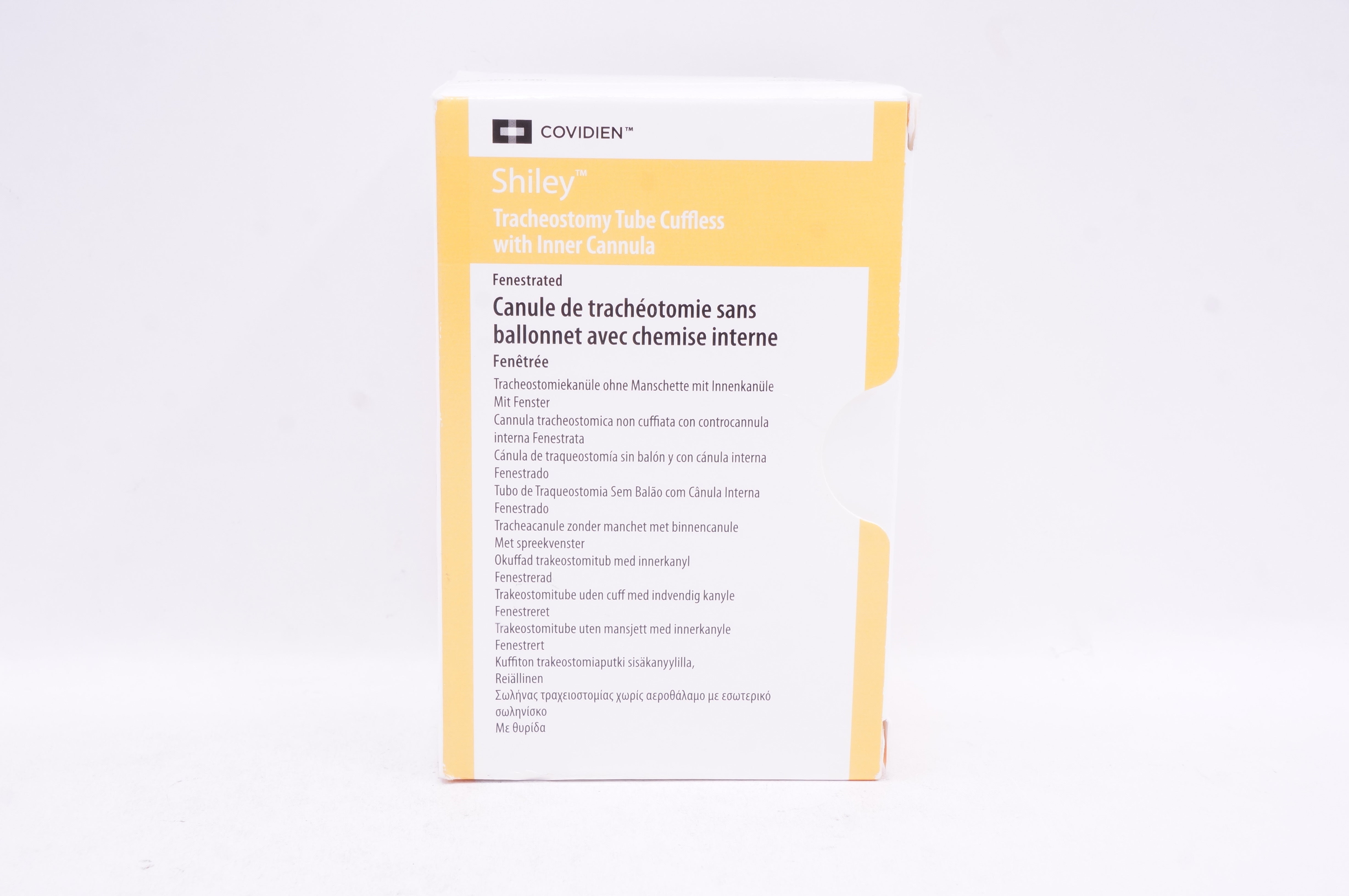 Covidien 10CFN Shiley Tracheostomy Tube Cuffless 8.9mm ID 13.8mm OD (x)