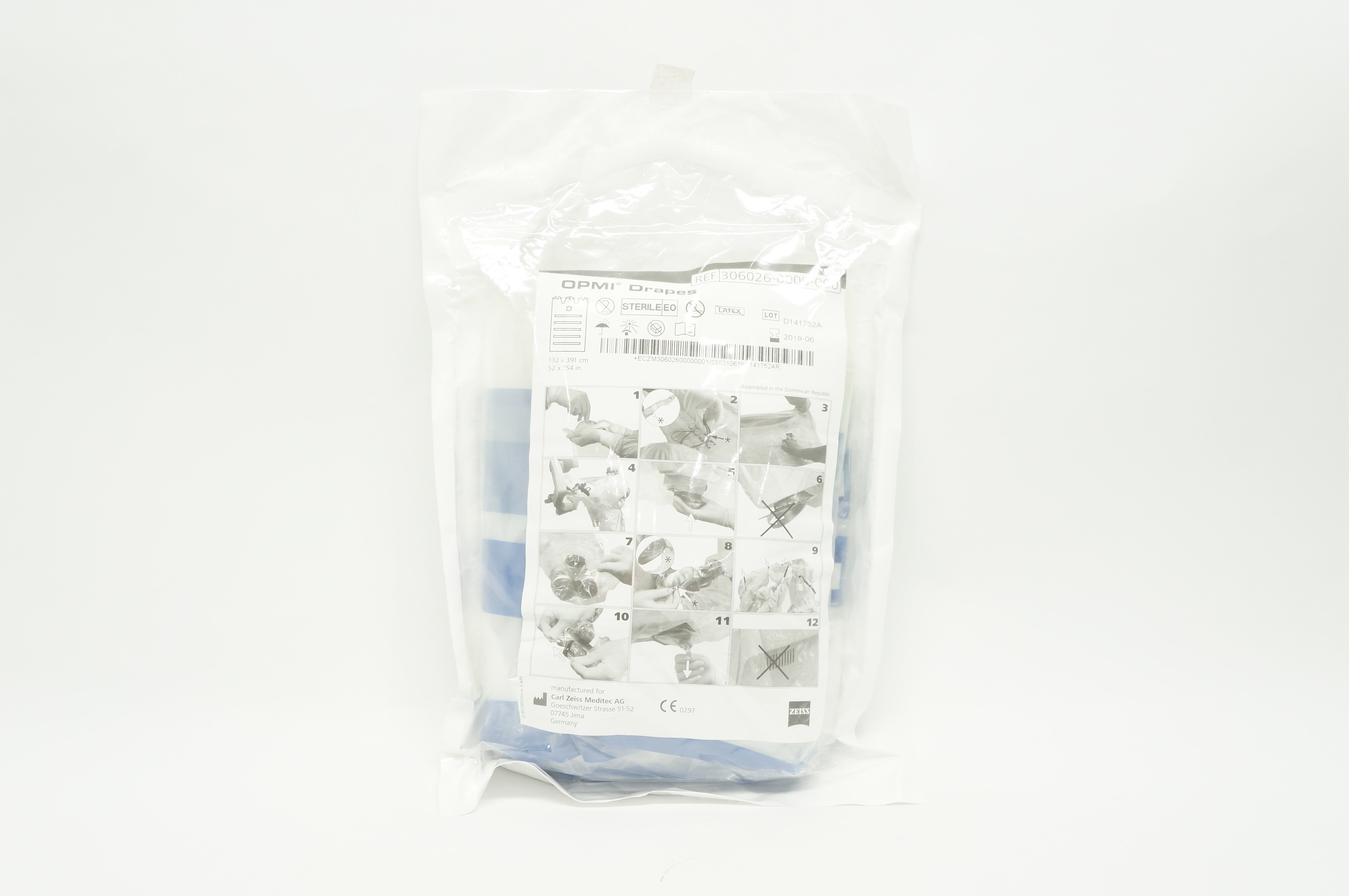 Zeiss 306026-0000-000 OPMI Drapes 52 inch x 154 inch (x)