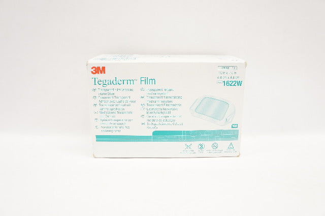 3M 1622W Tegaderm Transparent Film Dressing Frame Style 1-3/4x1-3/4in-Box of 100
