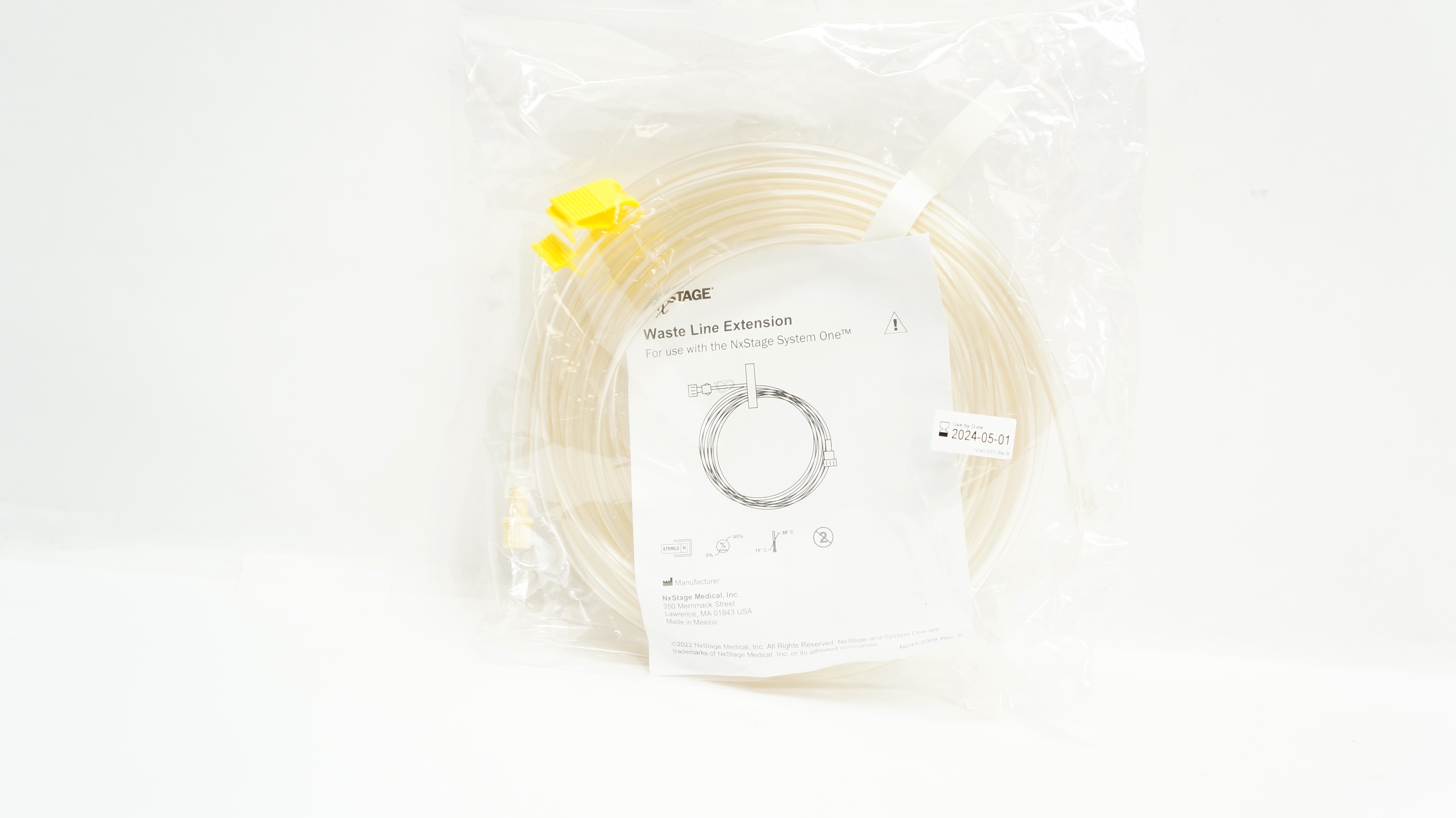 NxStage Medical Waste Line Extension