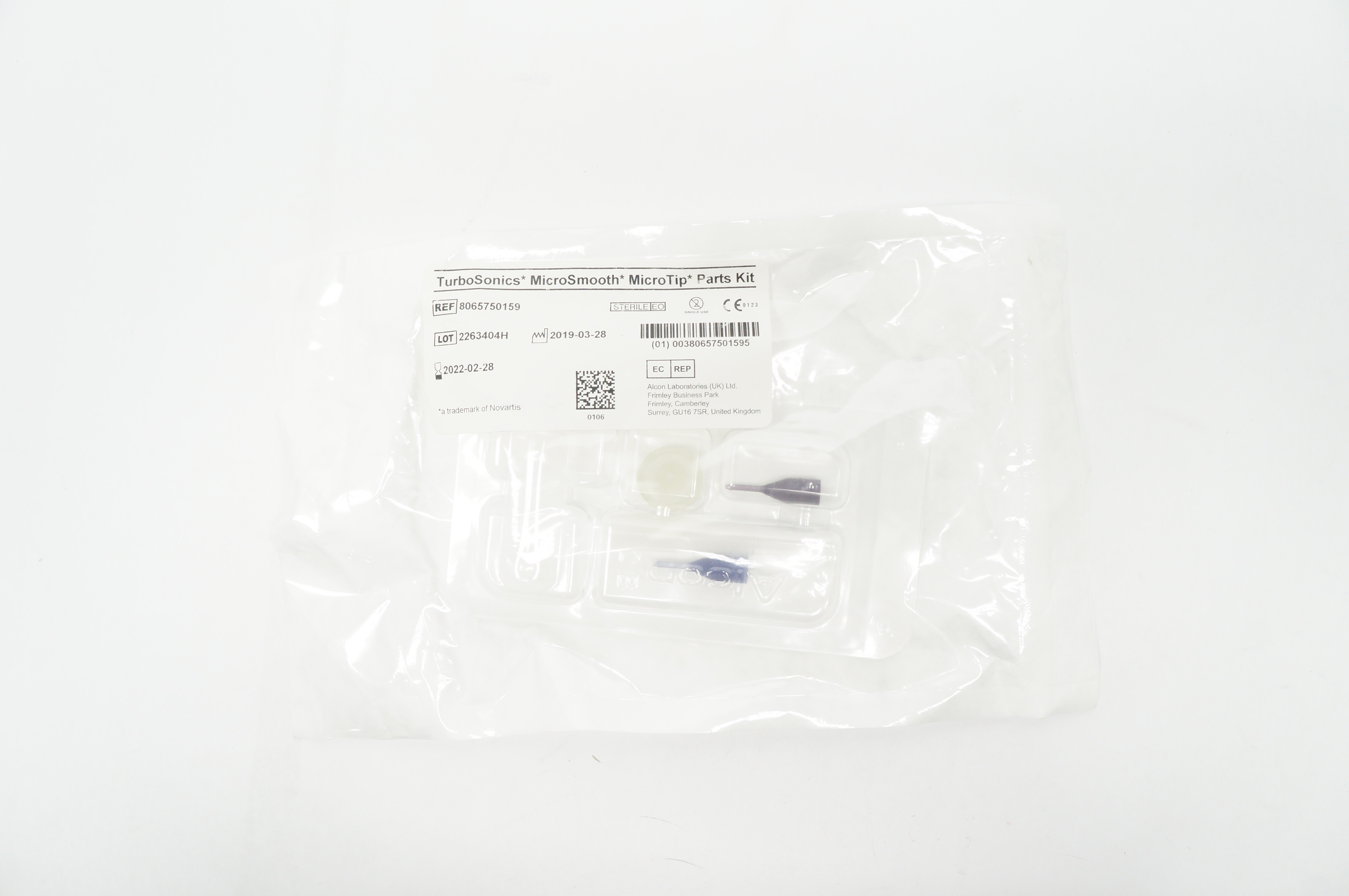 Alcon 8065750159 TurboSonics MicroSmooth MicroTip Parts Kit (x)