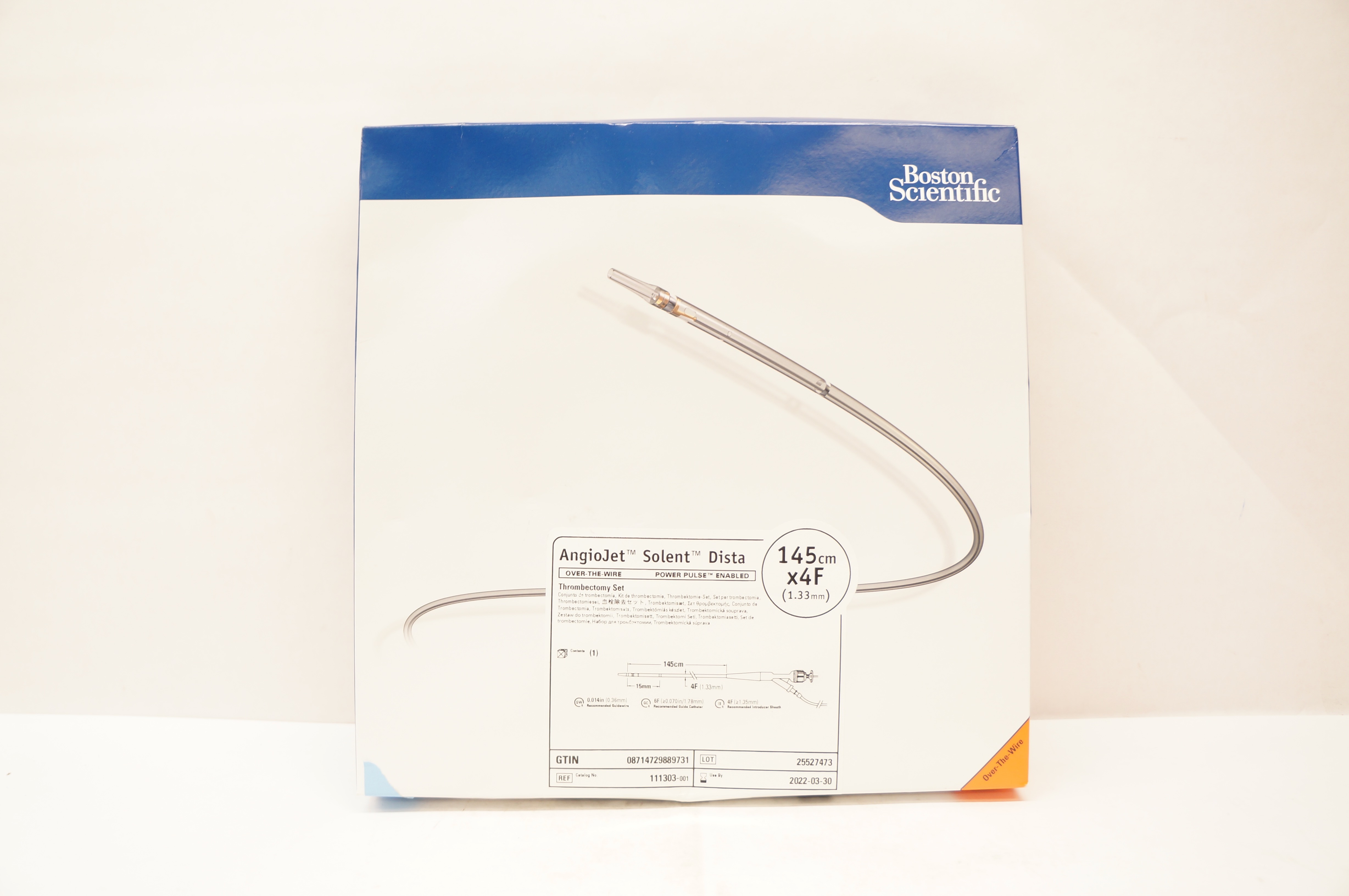 Boston Scientific 111303 AngioJet Solent Dista  4F x 145cm (x)