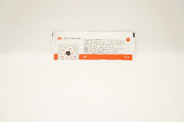 3M 2570-5 Red Dot Radiolucent Monitoring Electrode - Pack of 5