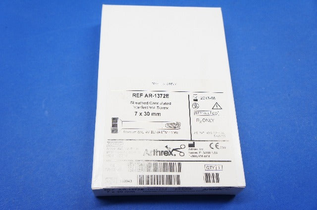 Arthrex AR-1372E Sheathed Cannulated Interference Screw 7 x 30mm (x)