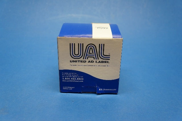 UMITED AD LABEL HH506 Label, Medication Added- FL Red 600/Roll