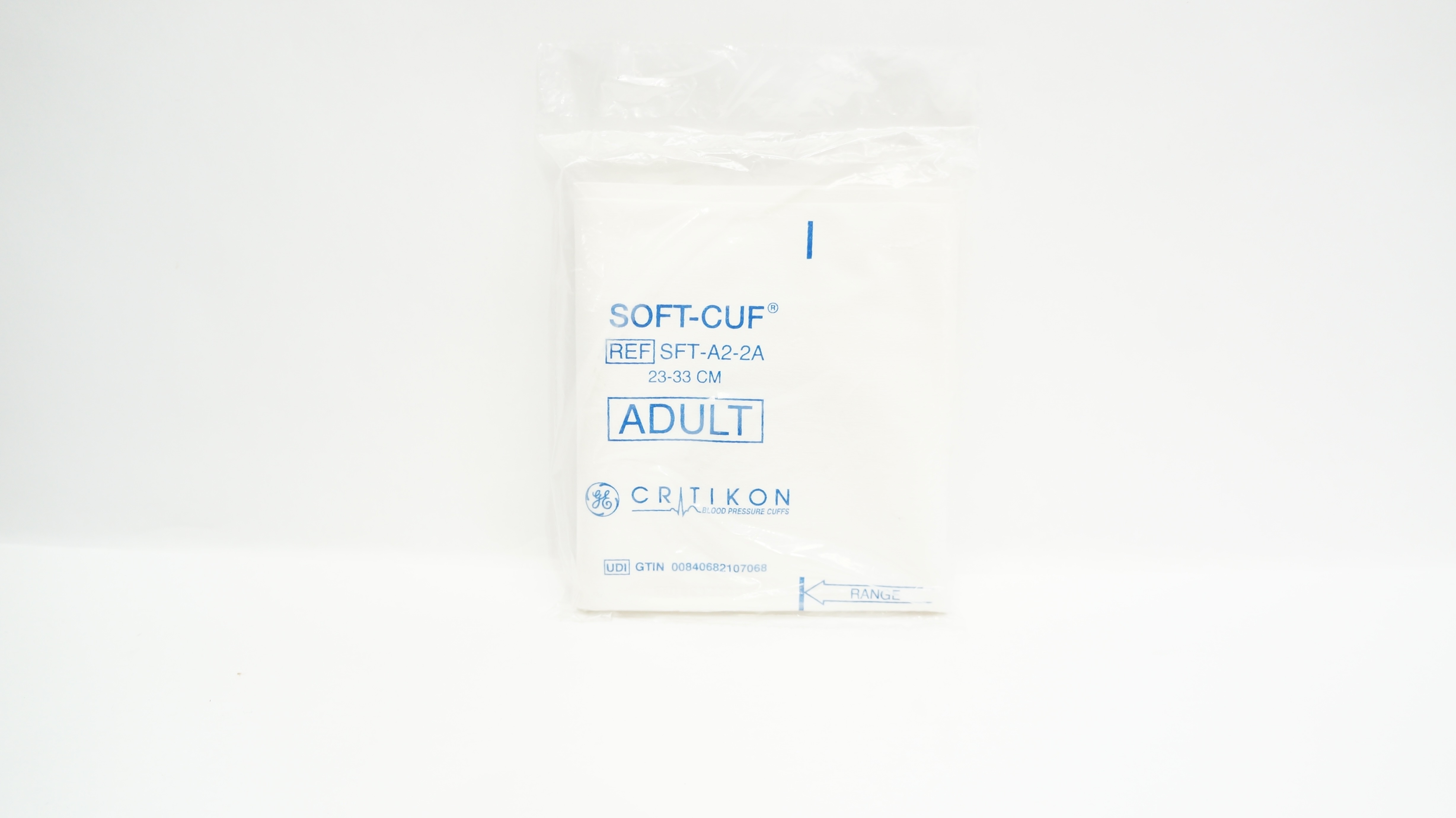 GE Medical SFT-A2-2A Soft-Cuf Critikon Blood Pressure Cuffs Adult 23-33 cm