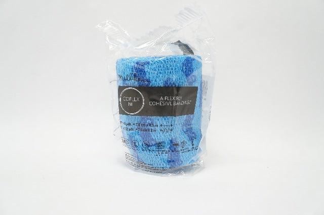 Andover 5300KP A Flexible Cohesive Bandage NL Kids Pack 3inx5yds 3inx2.2yds Blue