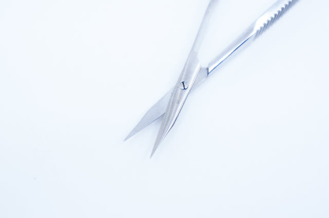 NOYES Iris Scissors 4-1/2inch, Curved, Sharp-Sharp Points