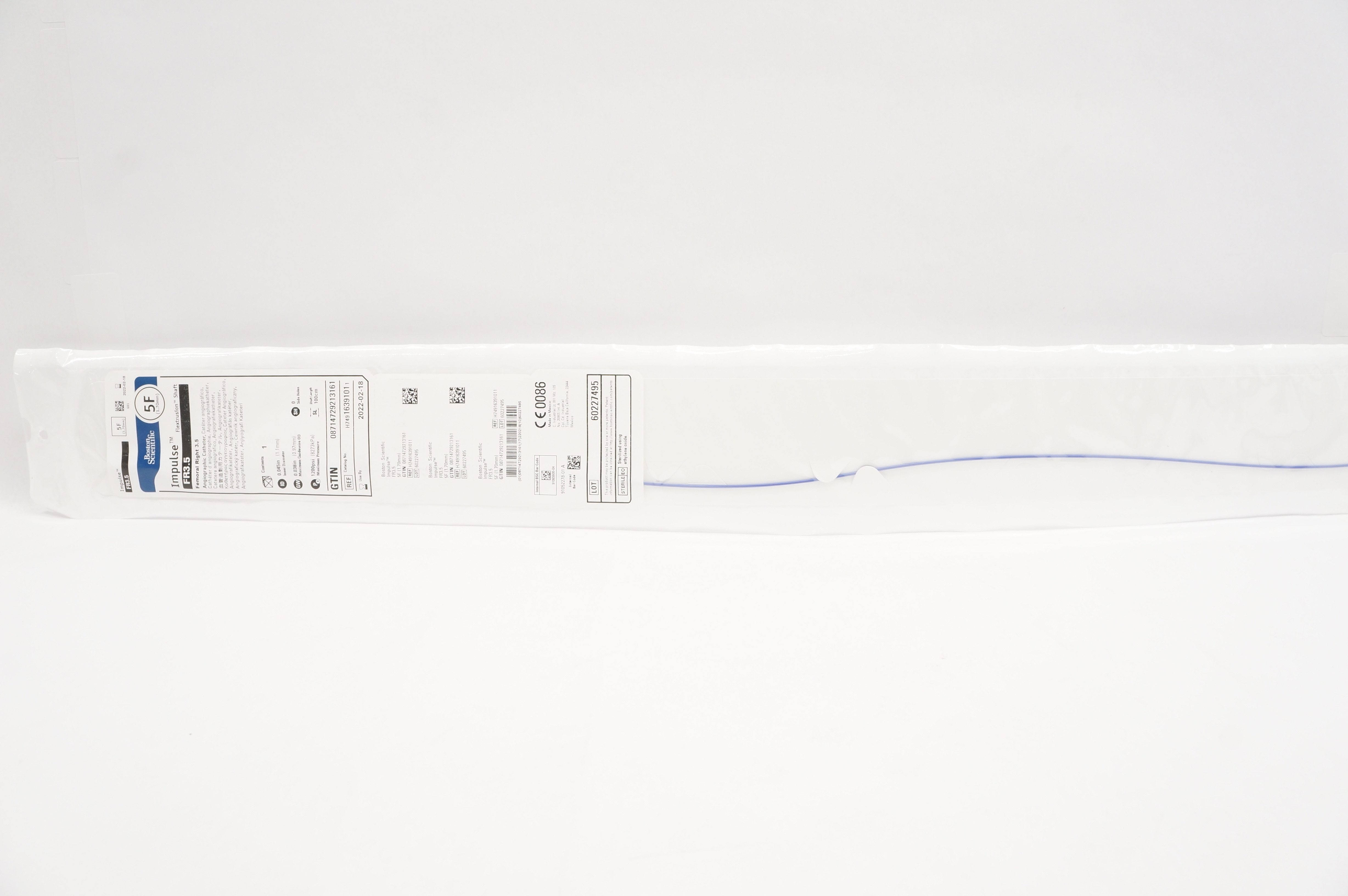 Boston Scientific 1639101 Cath. Impulse Flextrustion Shaft FR3.5 5F (x)