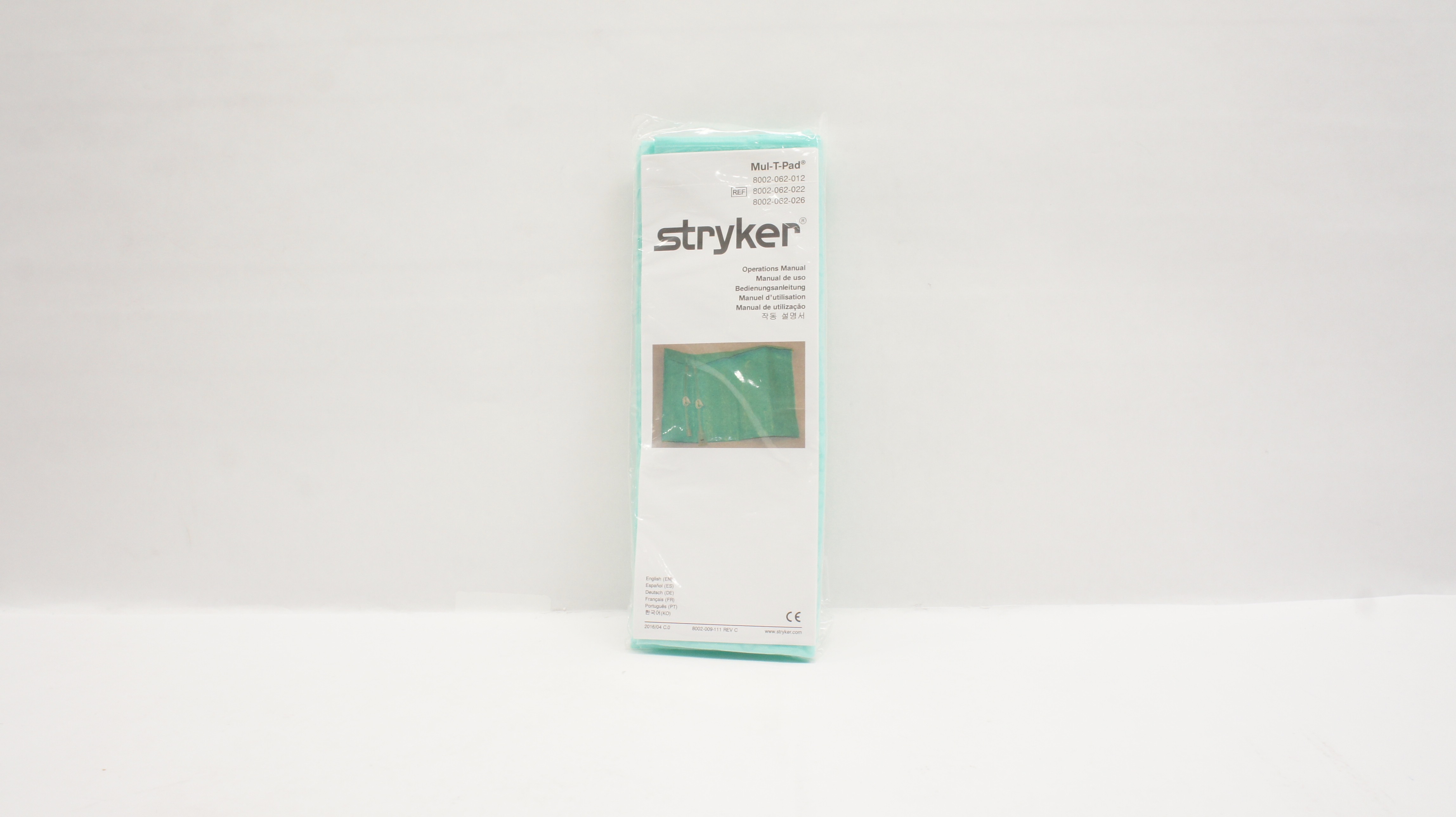 Stryker 8002-062-022 Mul-T-Pad Circulating-Fluid Thermal Therapy System Pack