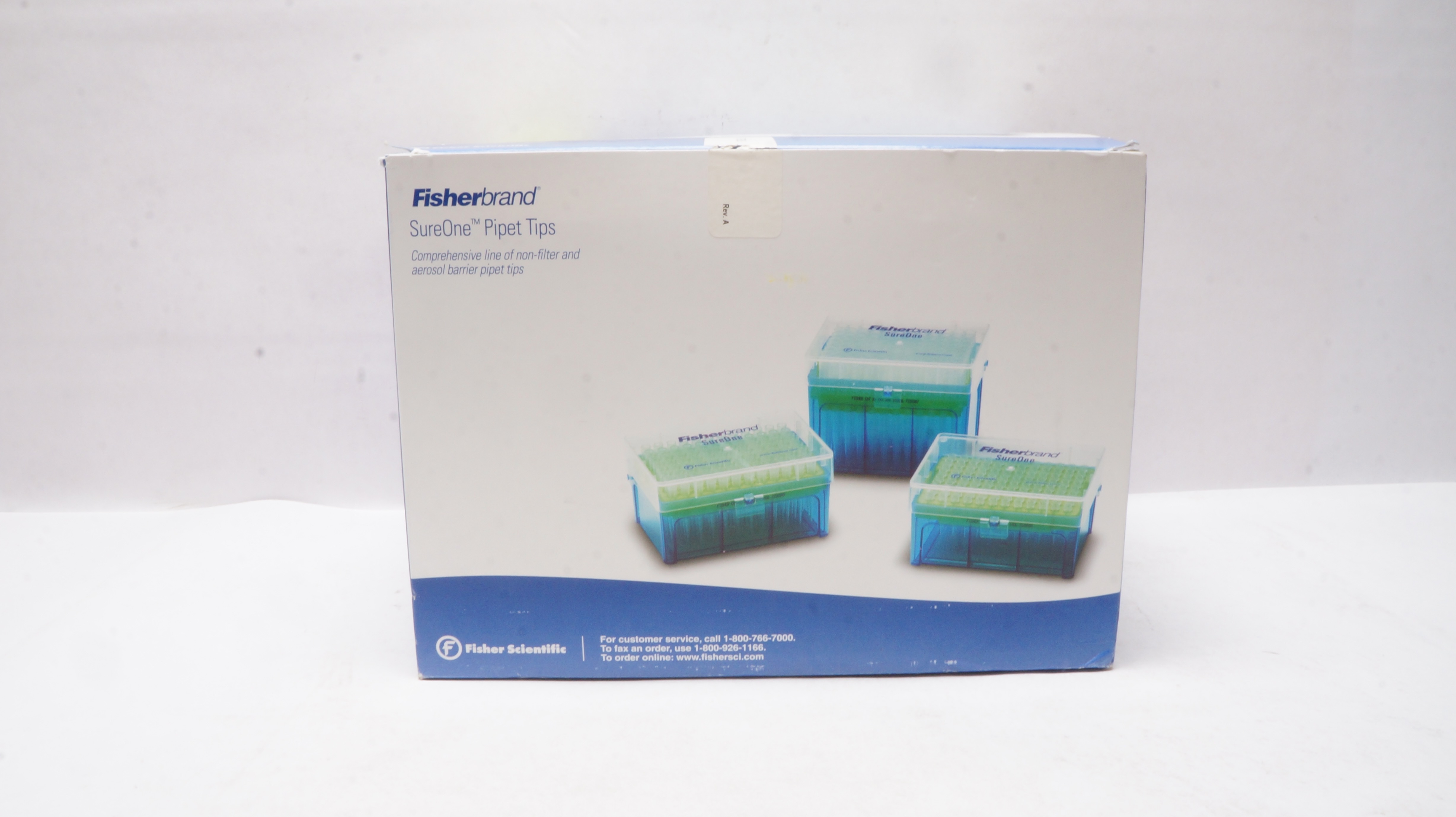 FisherBrand 02-707-404 Graduated Pipet Tips 100-1000μl Vol. - Pack of 960