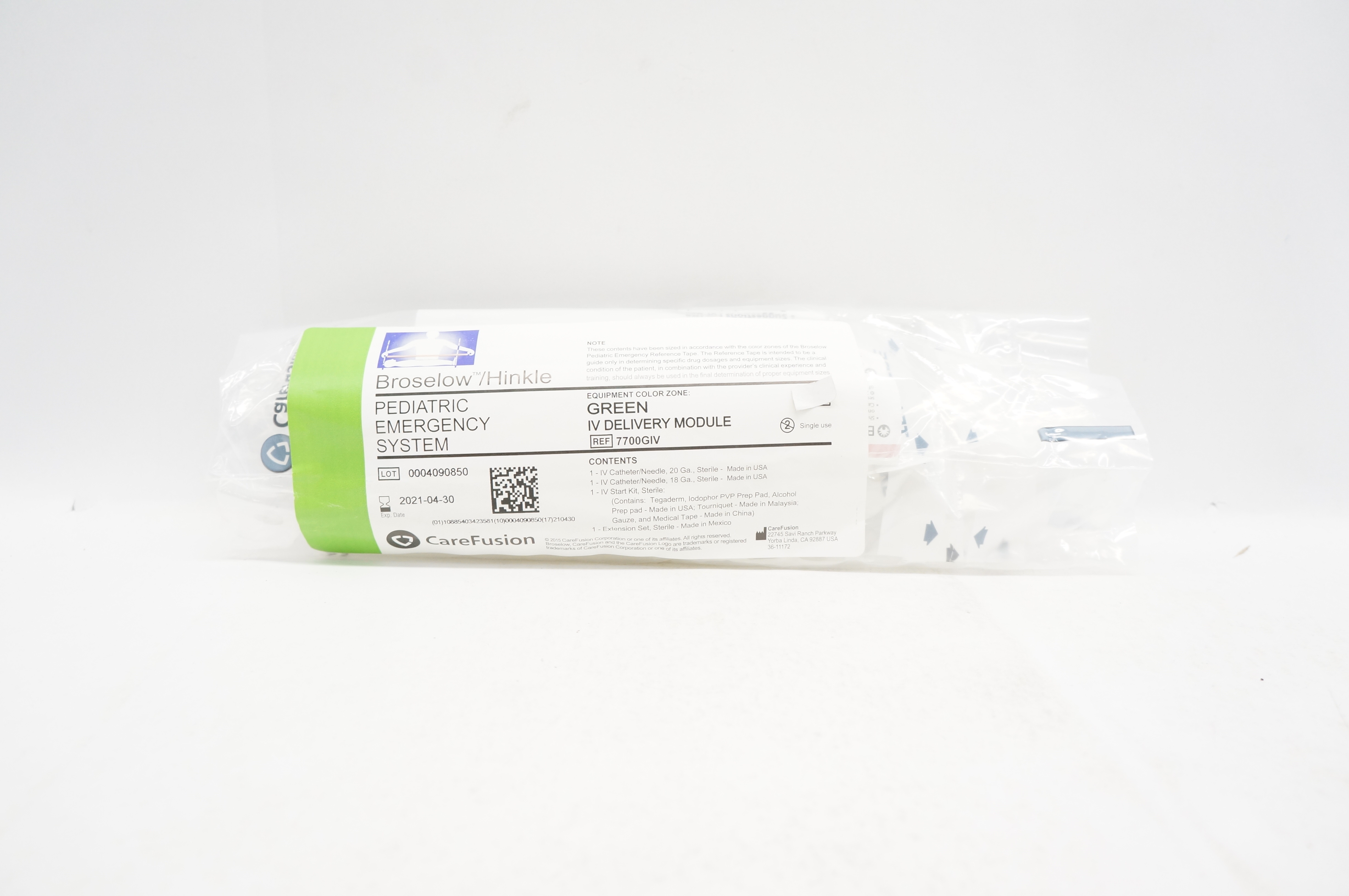 CareFusion 7700GIV Broselow/Hinkle Pediatric Emergency System (x)