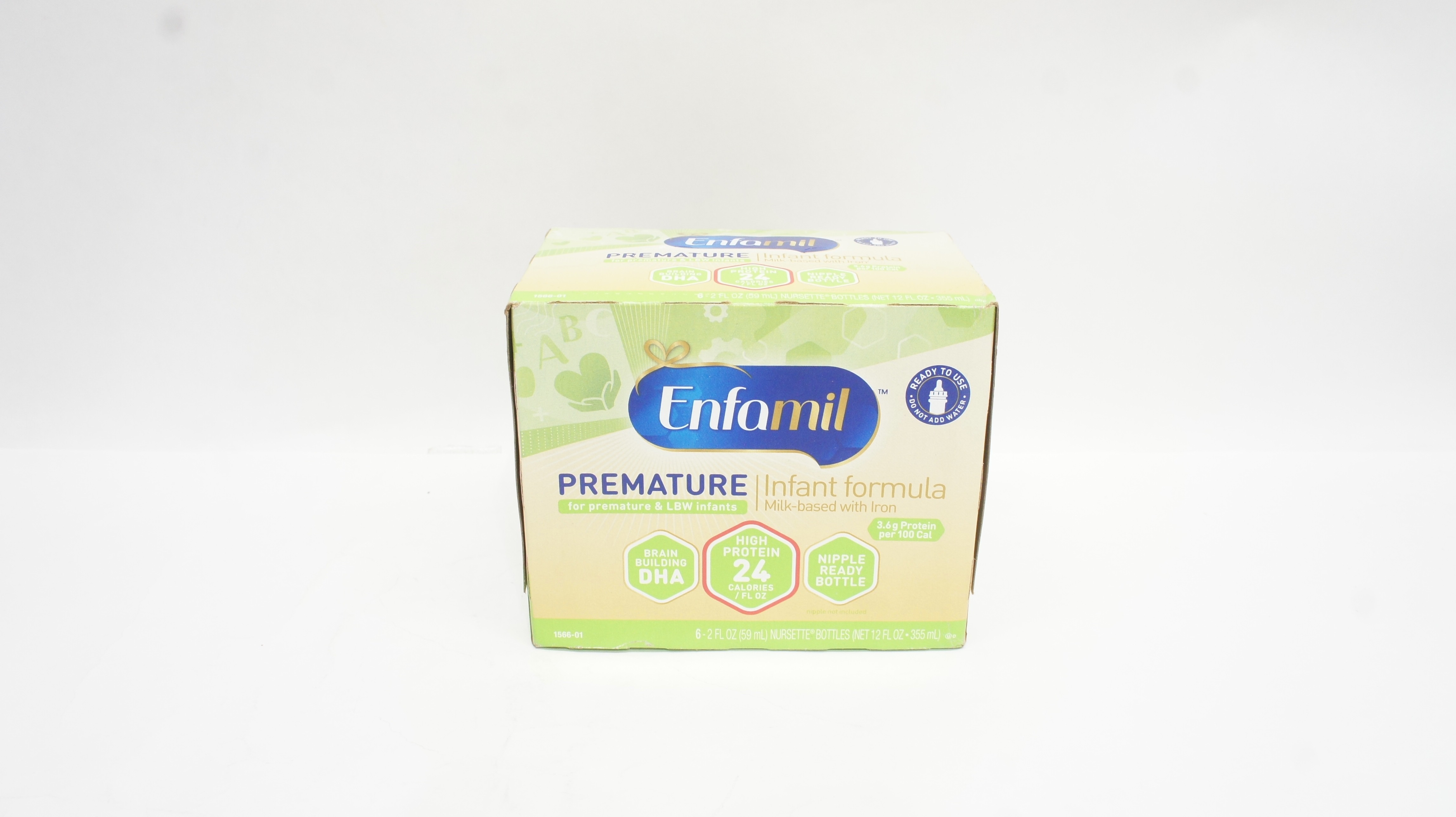 MeadJohnson 1566-01 Enfamil Premature Infant Formula 2 FL. OZ. - Box of 6