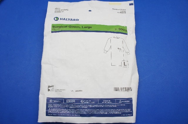 Halyard 90018 Surgical Gown, Large