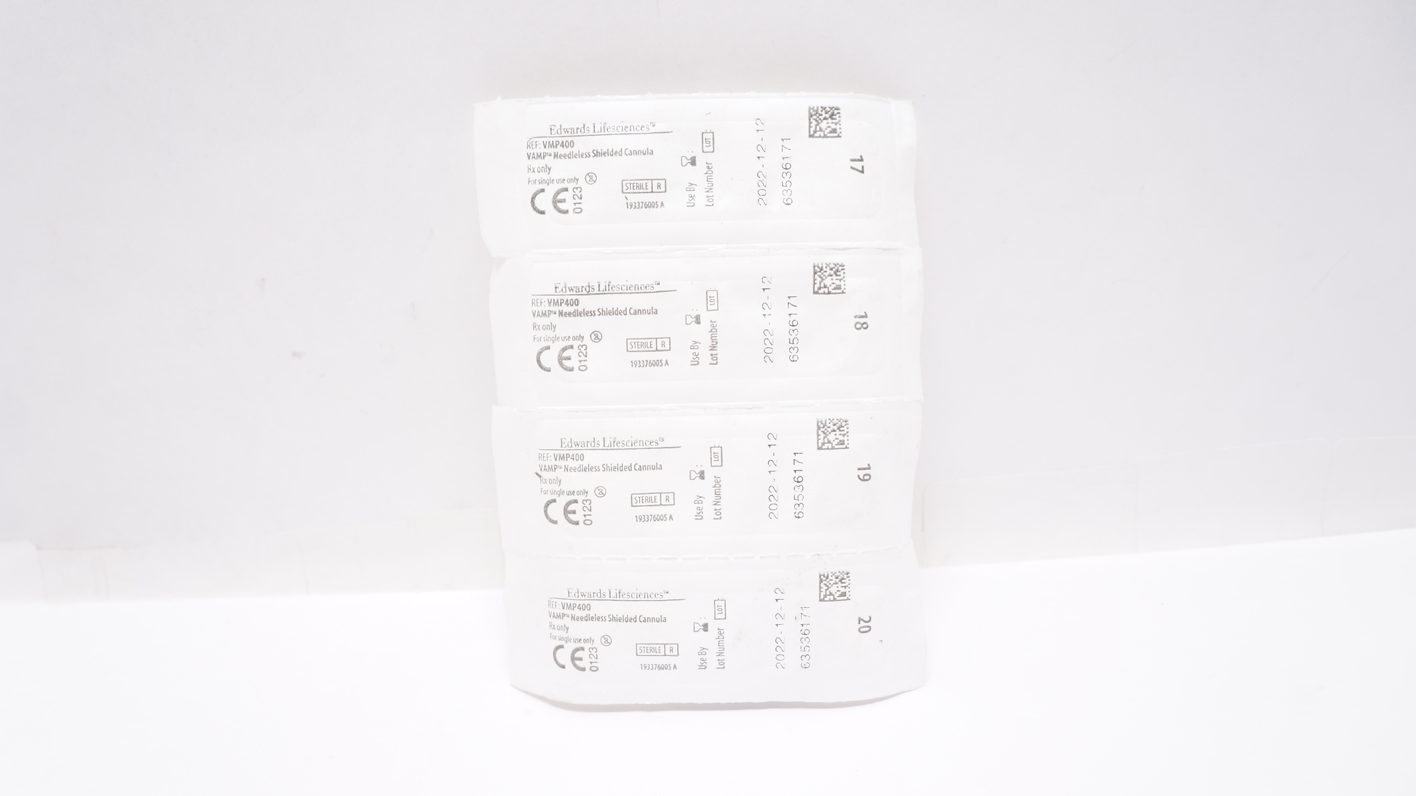 Edwards Lifesciences VMP400 VAMP Ndleless Shielded Cannula (x) - Lot of 4