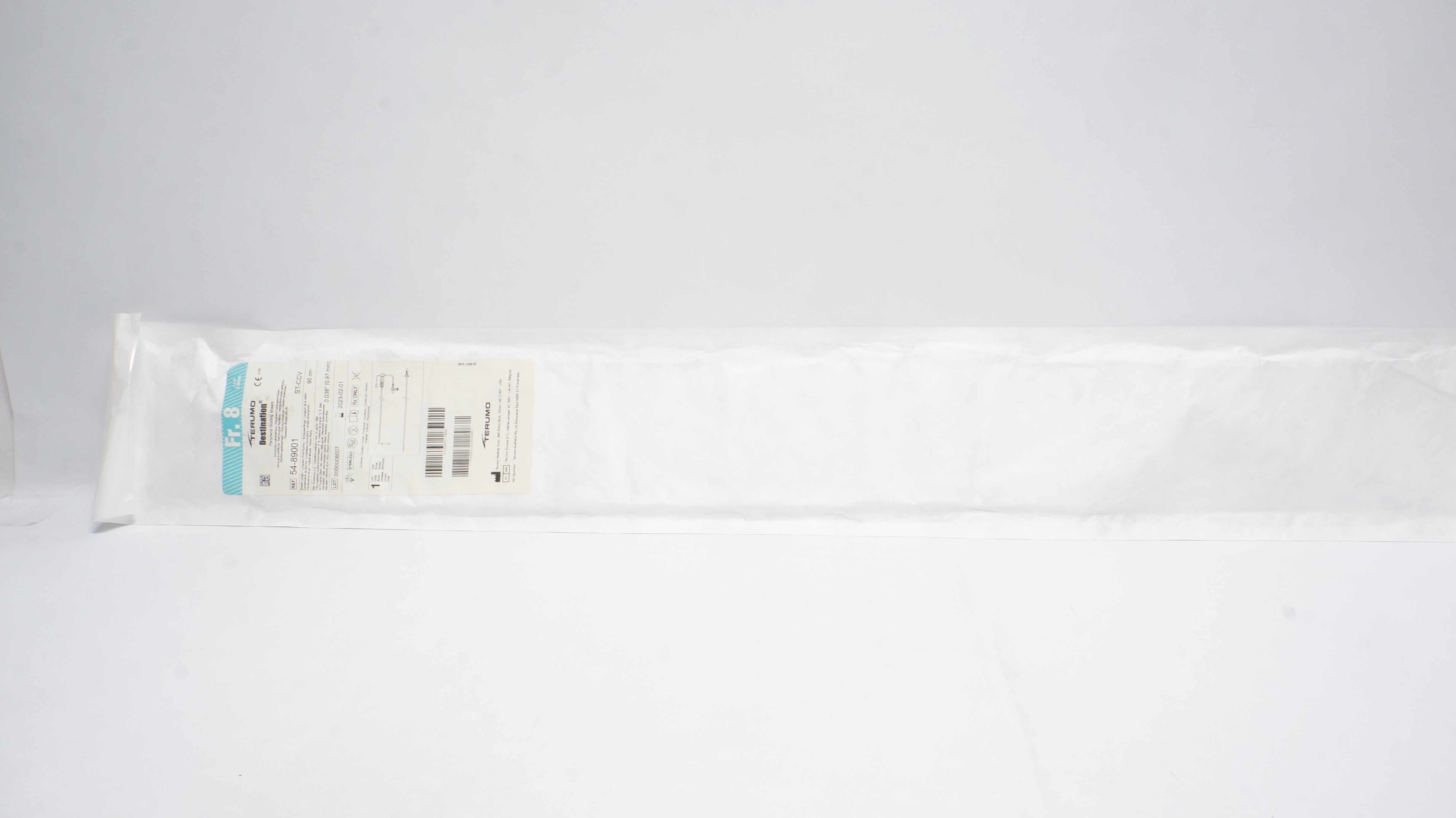 Terumo 54-89001 Destination Peripheral Guiding Sheath 8Fr (x)