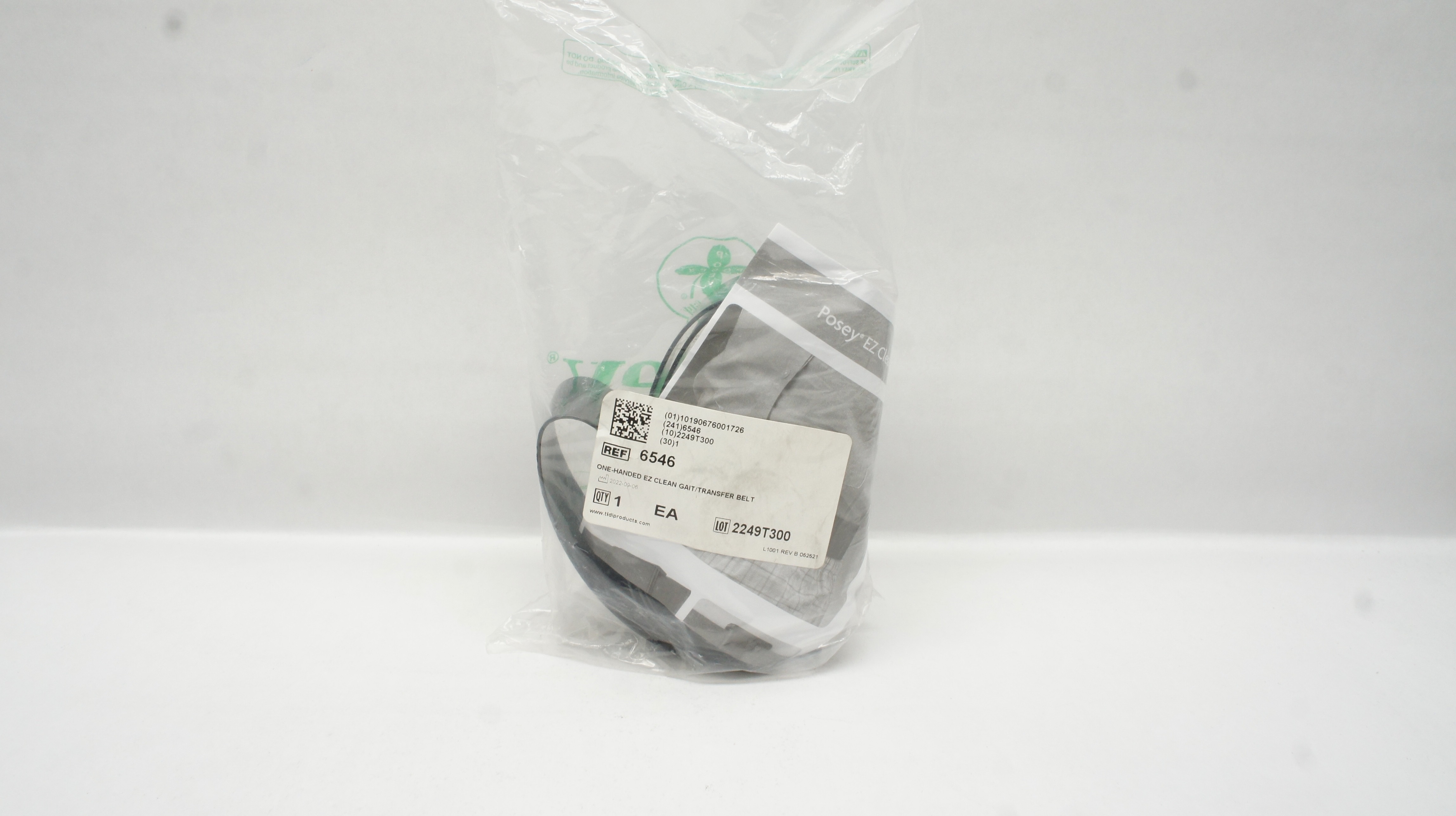 Posey 6546 One-Handed EZ Clean Gait/ Transfer Belt