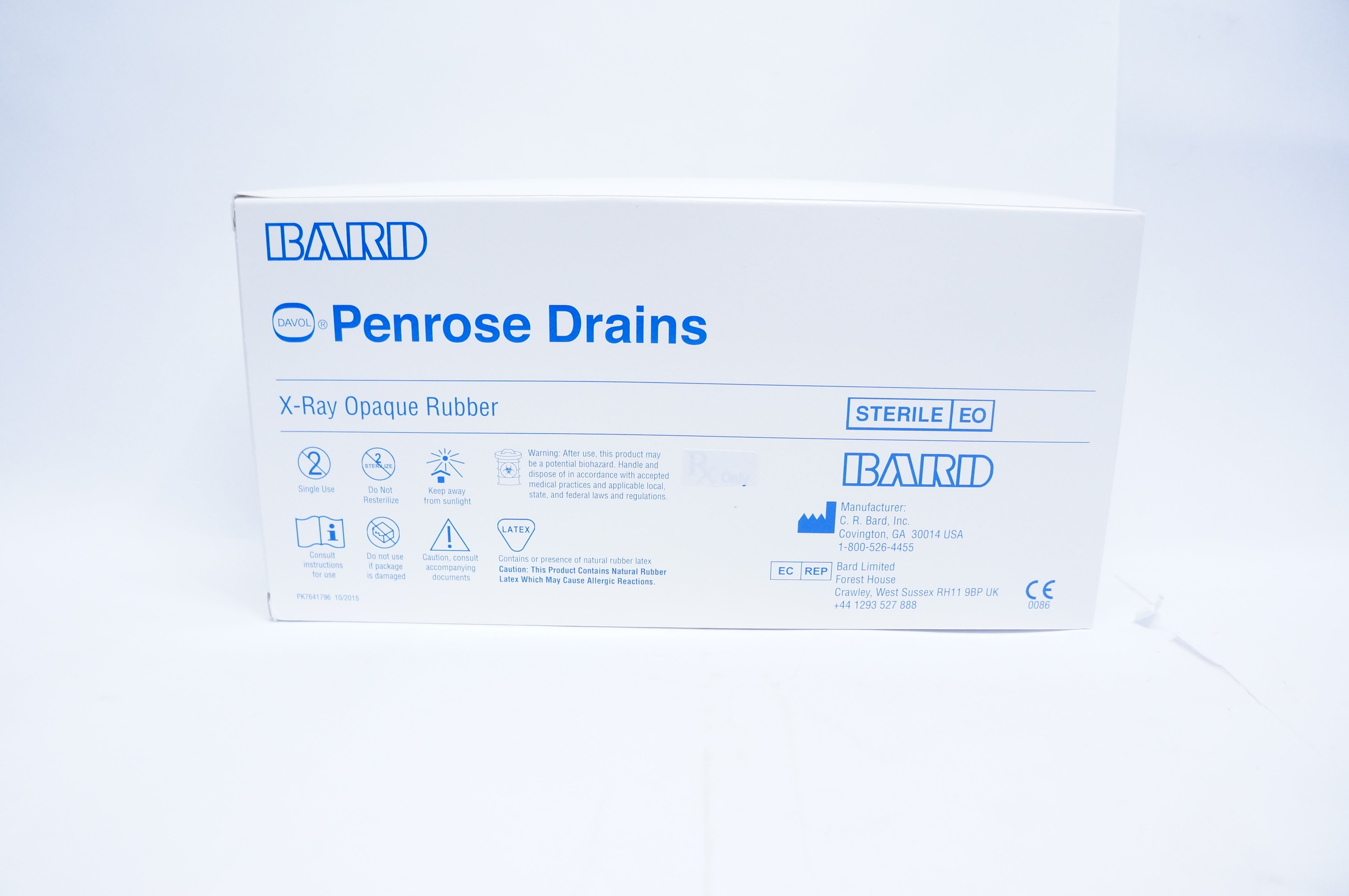 Bard 0918070 Penrose Drain 18inch x 1inch - Box of 50